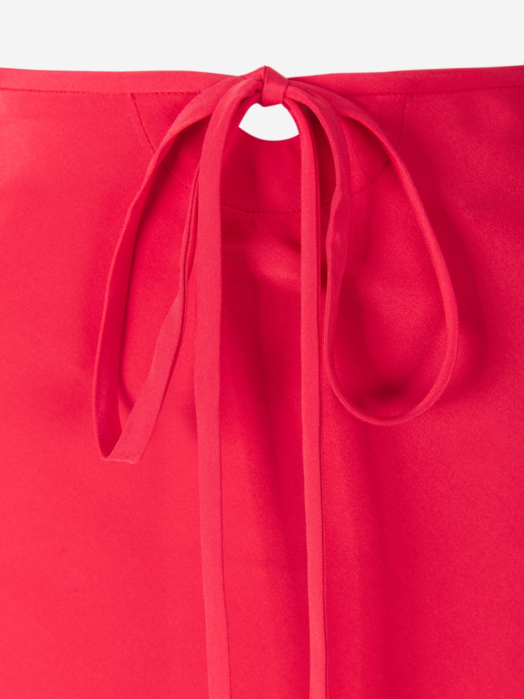 Christopher Esber Falda Loophole Seda color Rojo sku 750-001271 01 - Foto 3