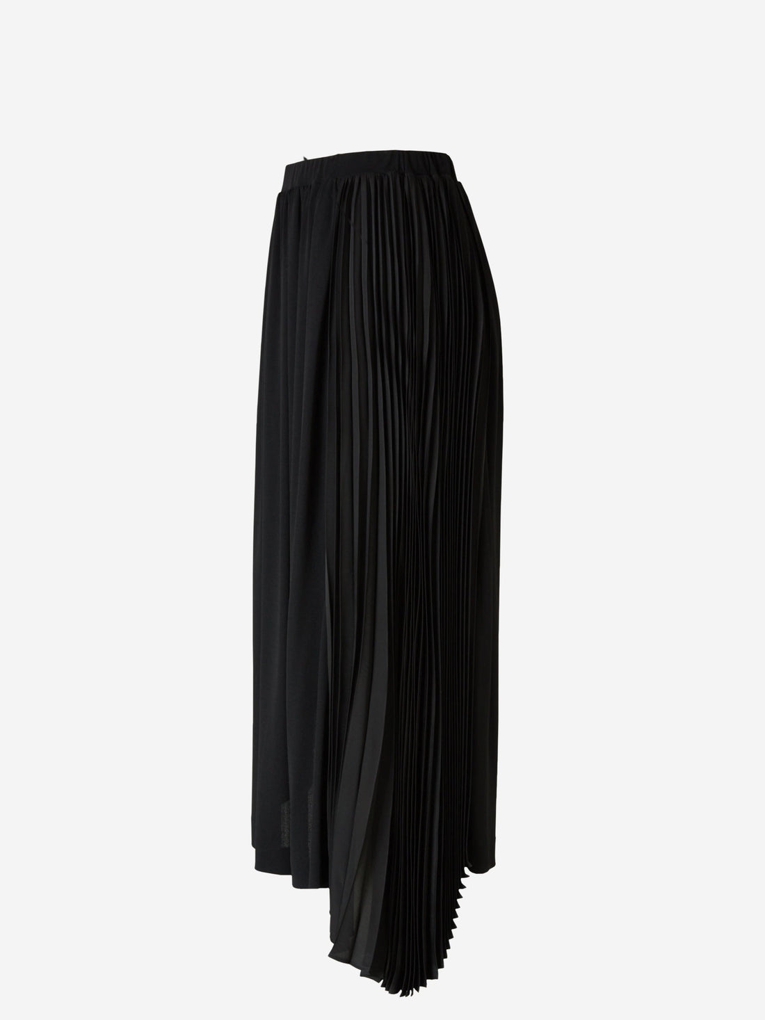 Jil Sander Falda Asimétrica color Negro sku 750-001330 01 - Foto 2