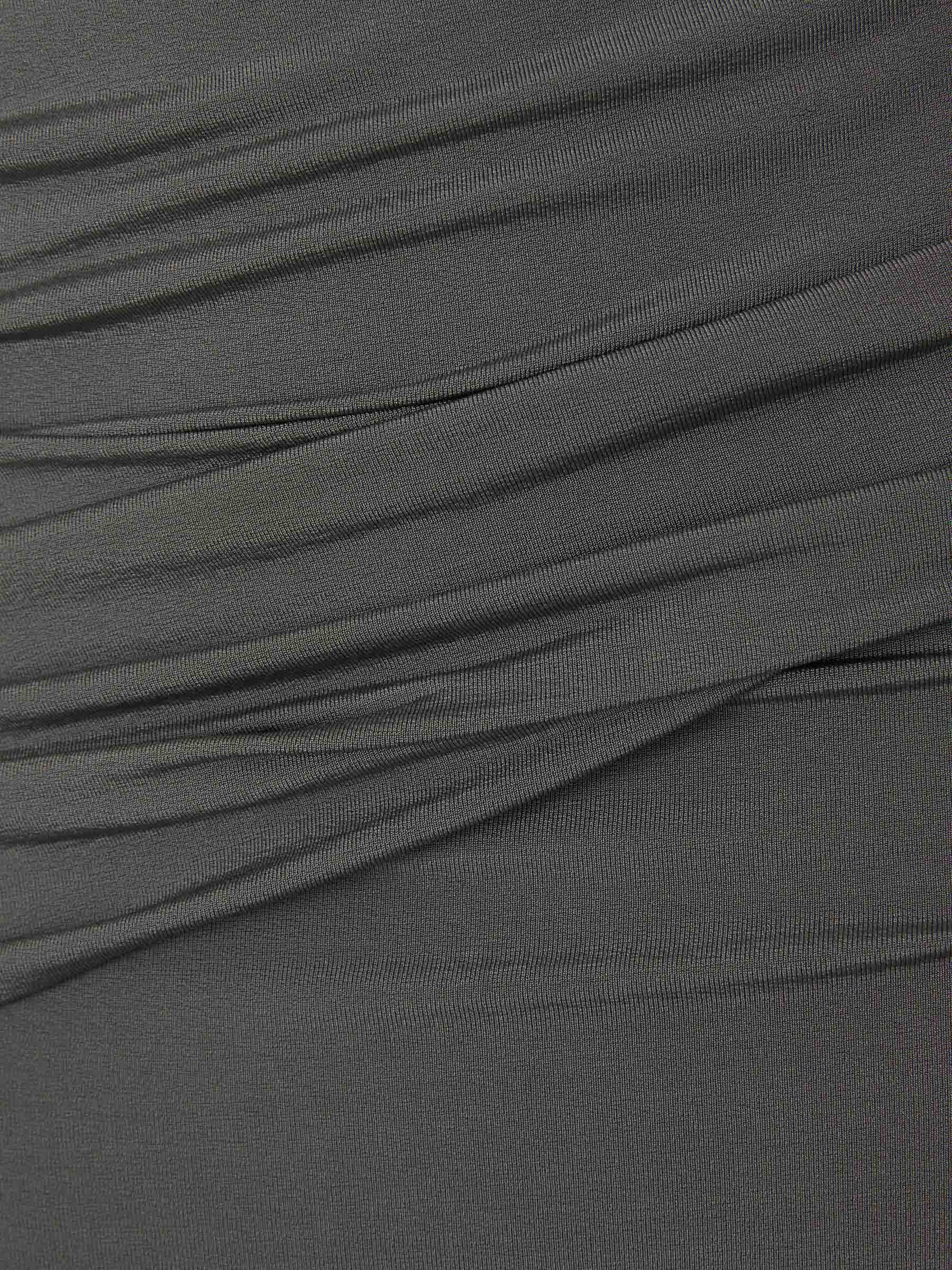 Givenchy Falda Mini Drapeada color Gris Oscuro sku 750-001338 01 - Foto 4