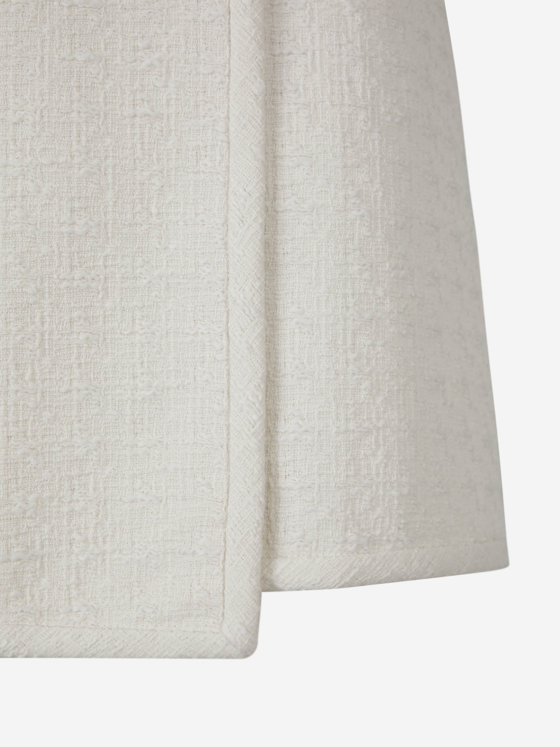 Proenza Schouler Falda Tweed Mini color Marfil sku 750-001371 01 - Foto 4