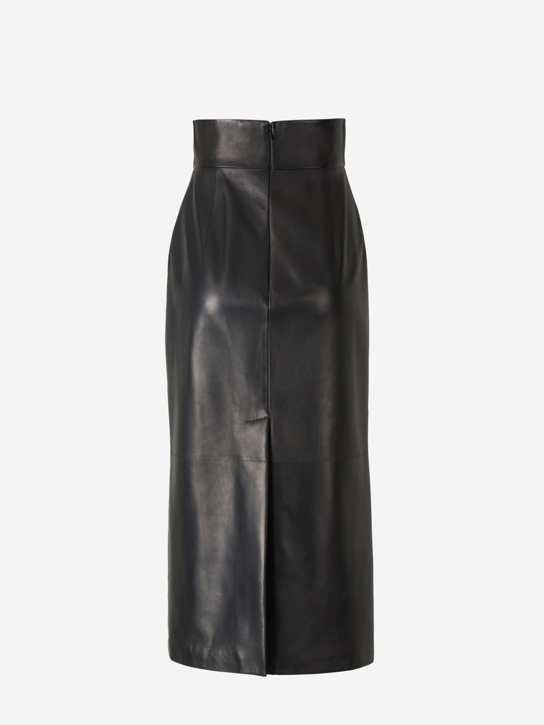 Alexander McQueen Falda Larga Lisa color Negro sku 750-001399 01 - Foto 3