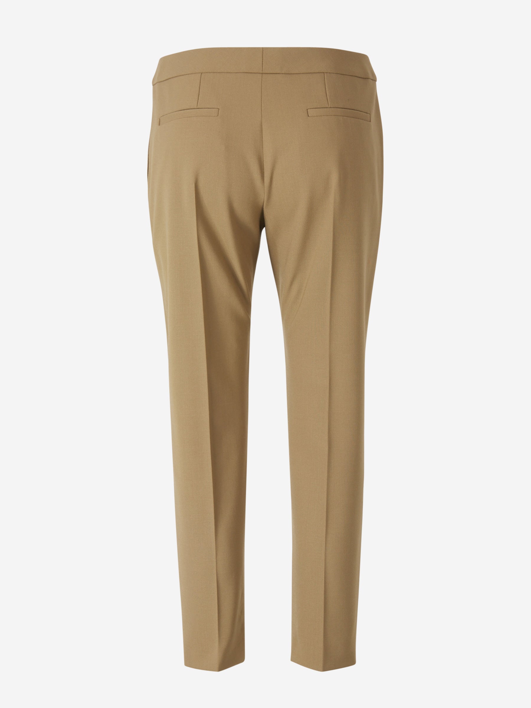 Chloé Pantalones Entallados Lana color Verde Militar sku 761-002620 02 - Foto 2