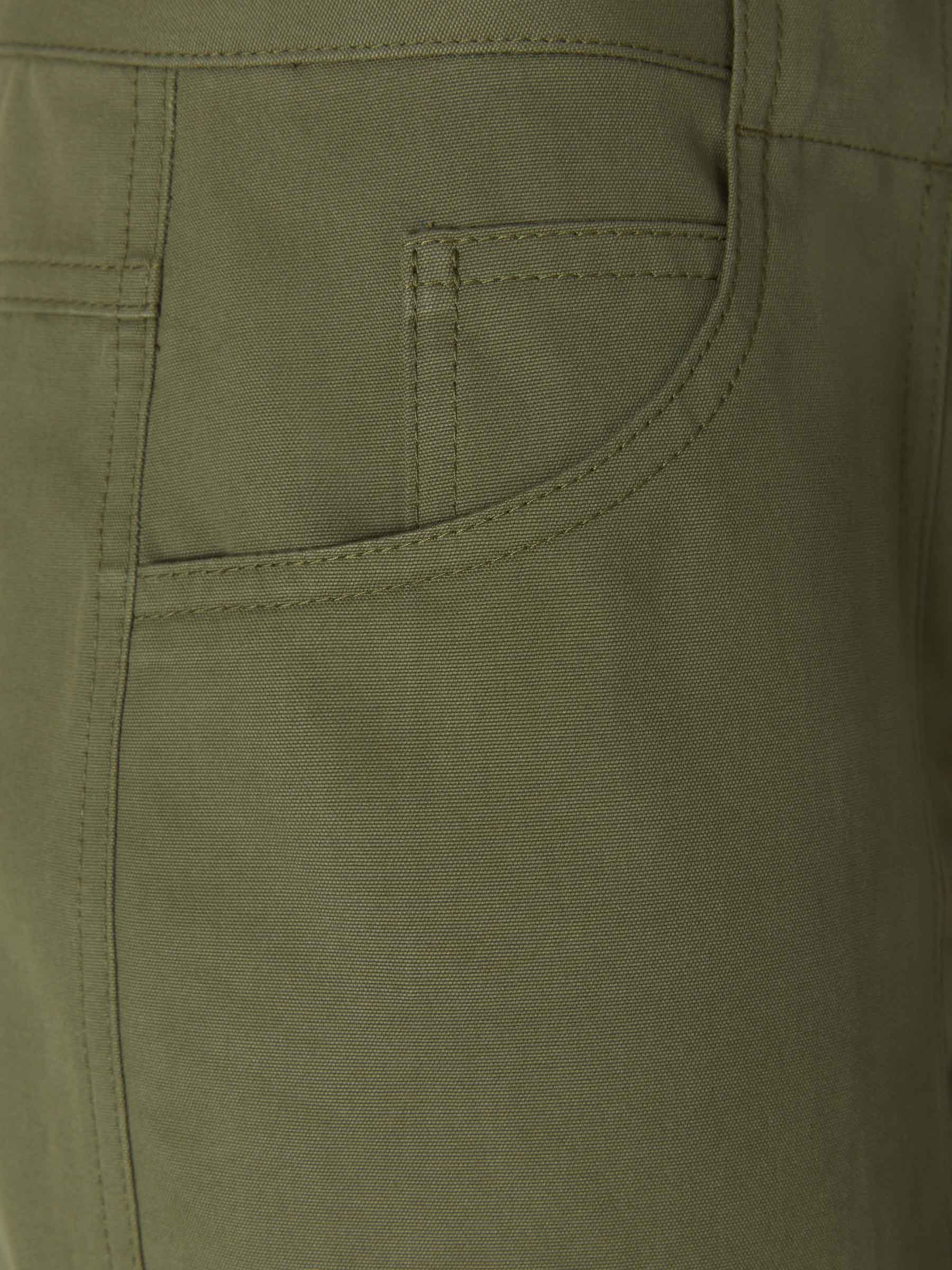 Outlet online Victoria Beckham Mujer Pantalones Utility Relaxed color Verde Militar sku 761-002806 01 - Foto 3