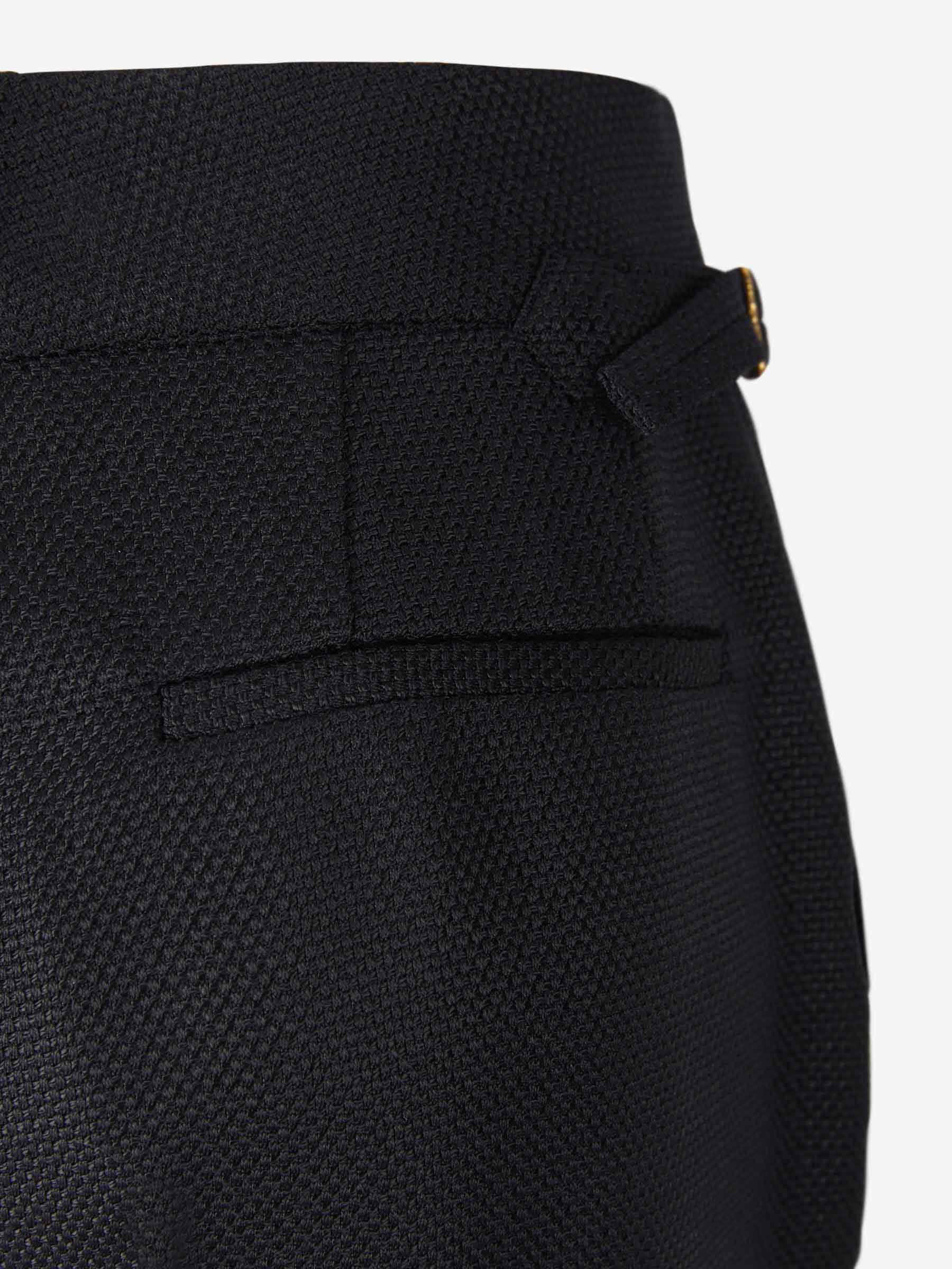 Outlet online Tom Ford Mujer Pantalones Sastreria Hopsack color Negro sku 761-002951 01 - Foto 4