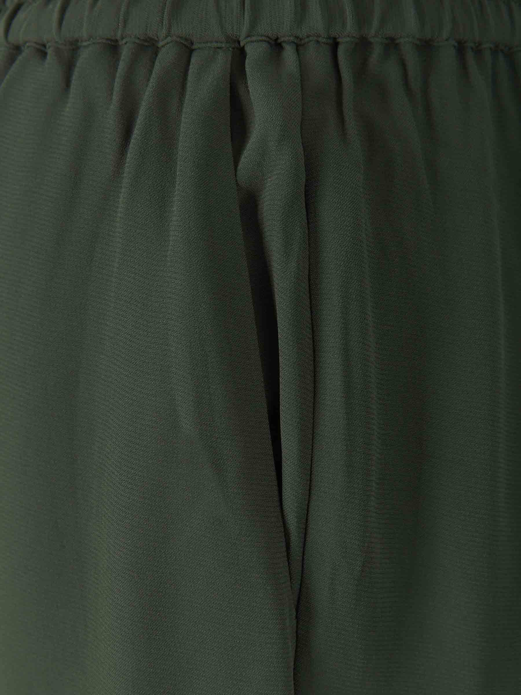 Outlet online Rodebjer Mujer Pantalones Fluidos Sigrid color Verde Oscuro sku 761-002979 01 - Foto 4