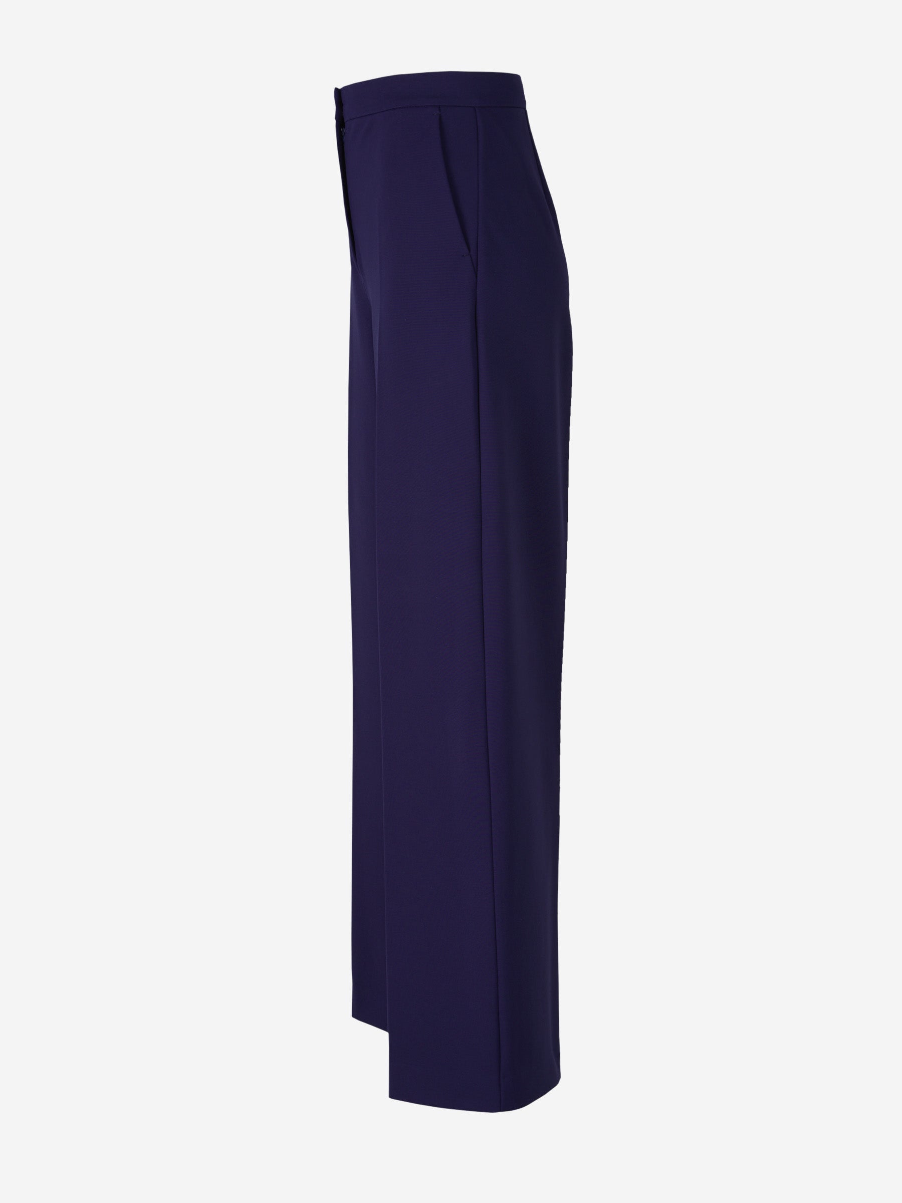 Max Mara Pantalones Tronto Punto color Azul Noche sku 761-003014 02 - Foto 2