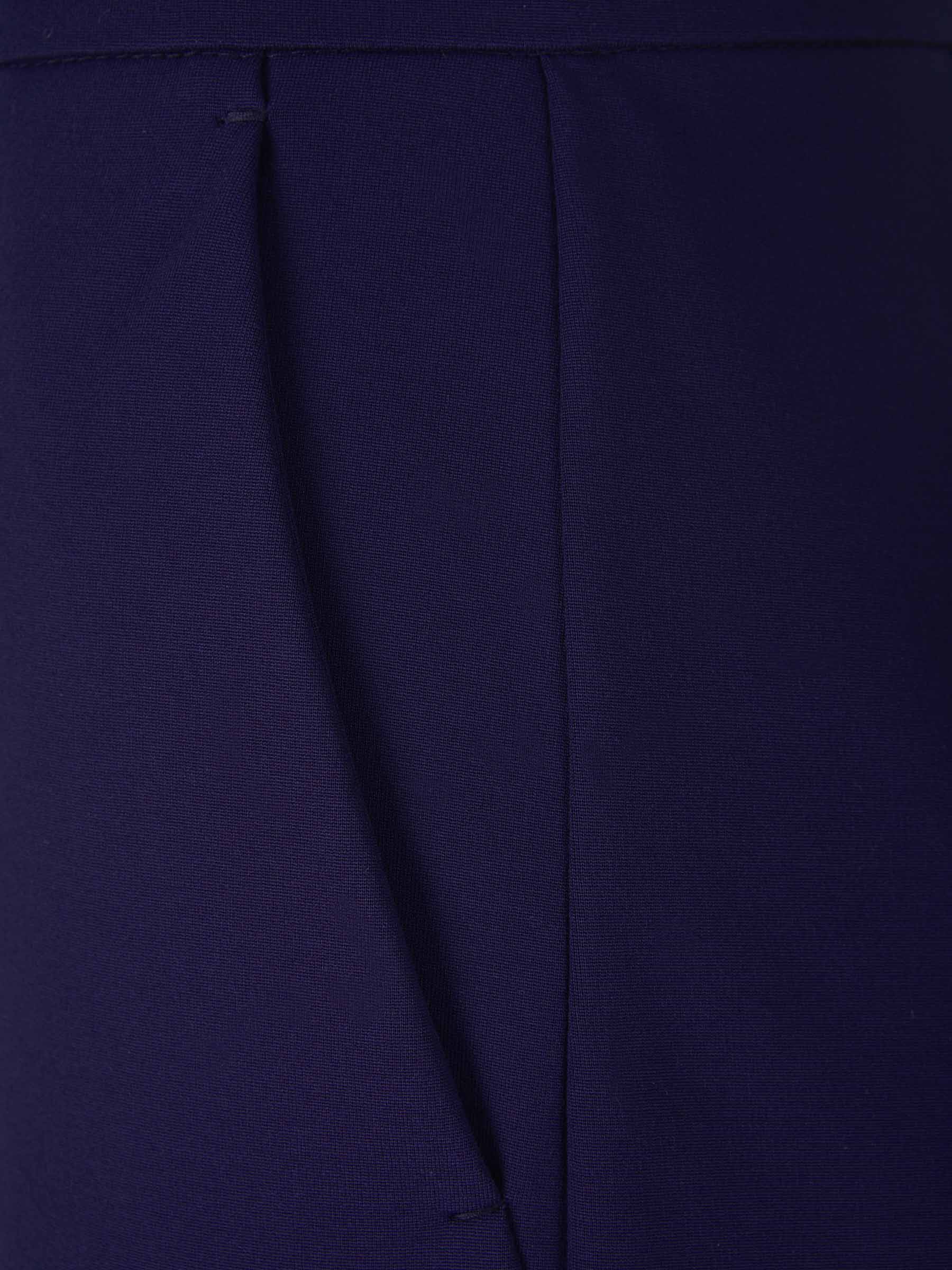 Max Mara Pantalones Tronto Punto color Azul Noche sku 761-003014 02 - Foto 4