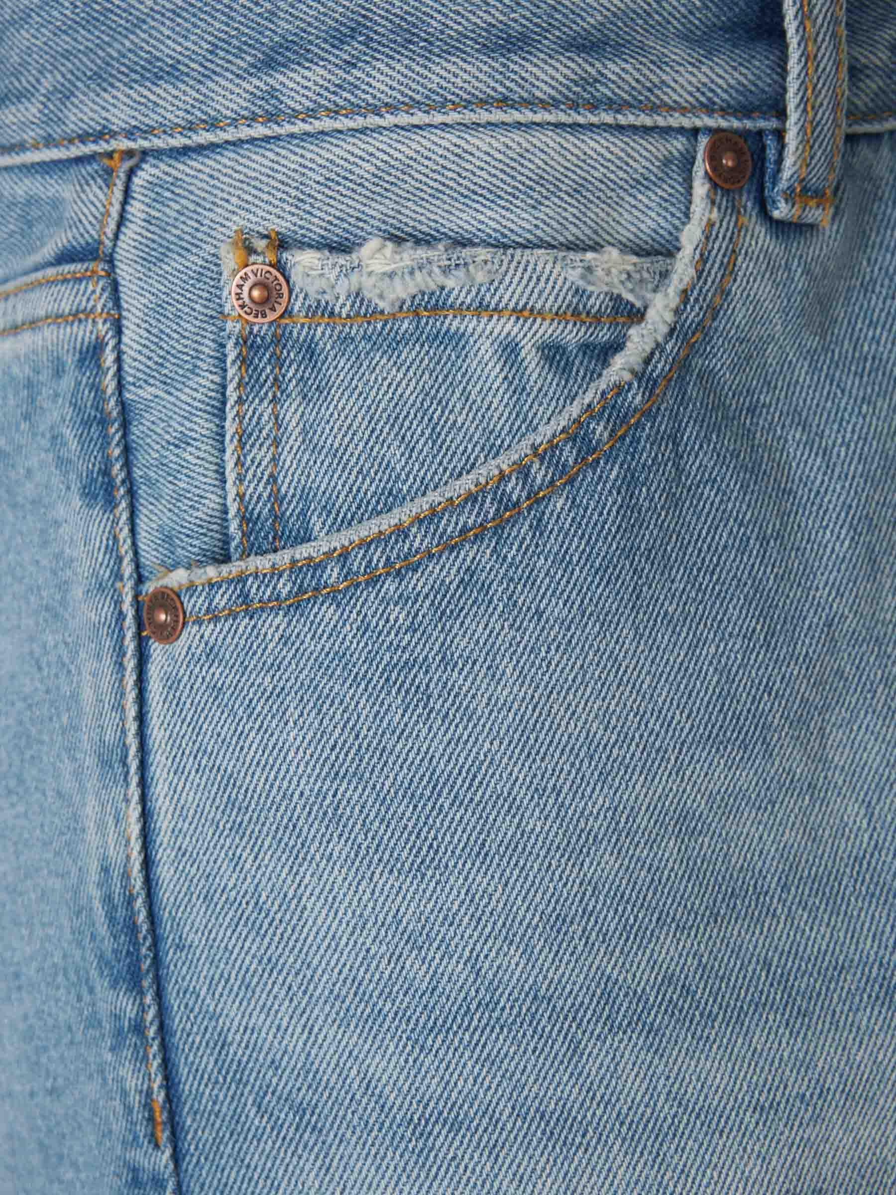 Victoria Beckham Jeans Skinny Nicola color Azul Denim sku 761-003019 01 - Foto 3