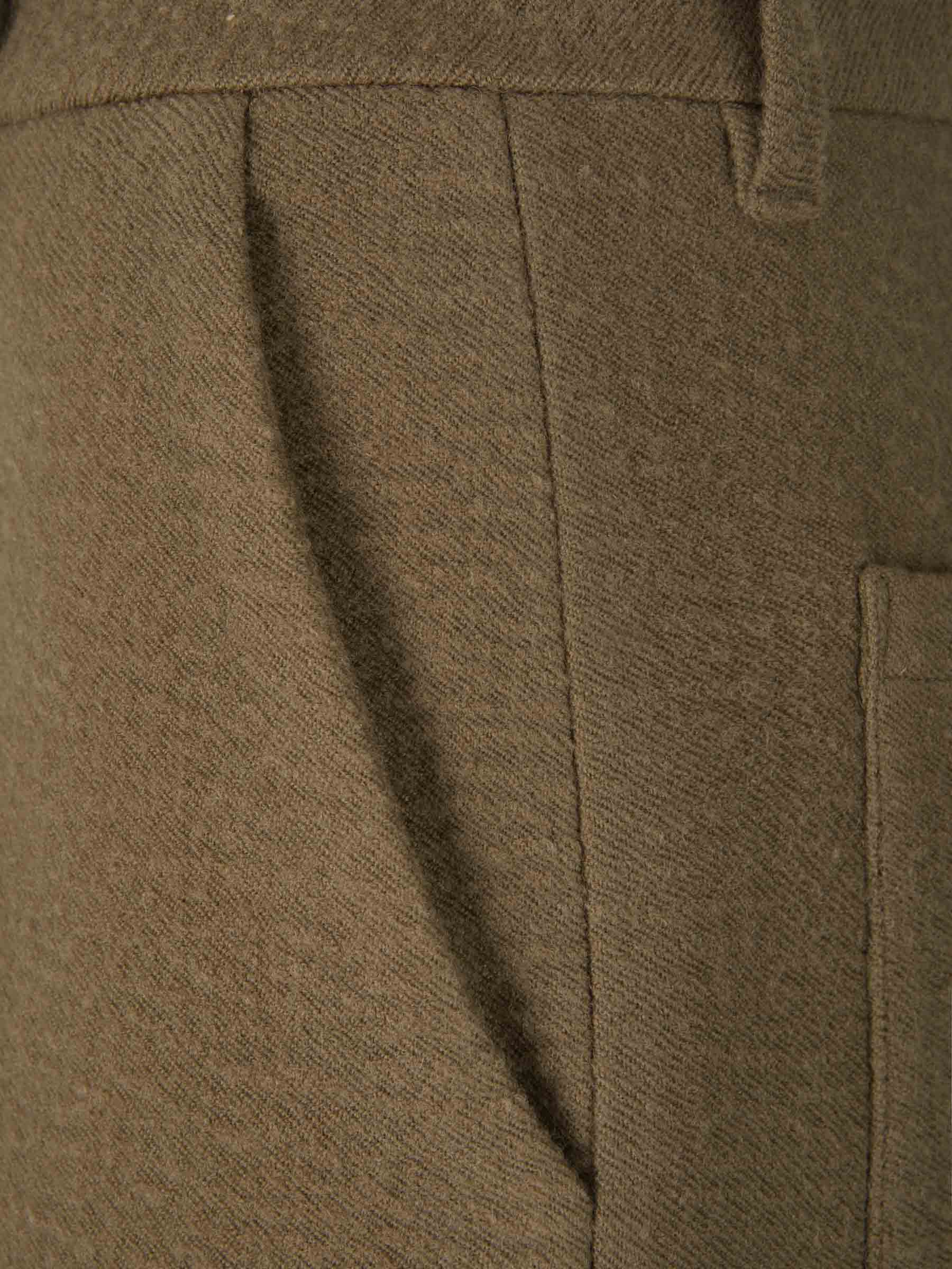 Outlet online The Row Mujer Pantalones Lana color Beis sku 761-003074 01 - Foto 4