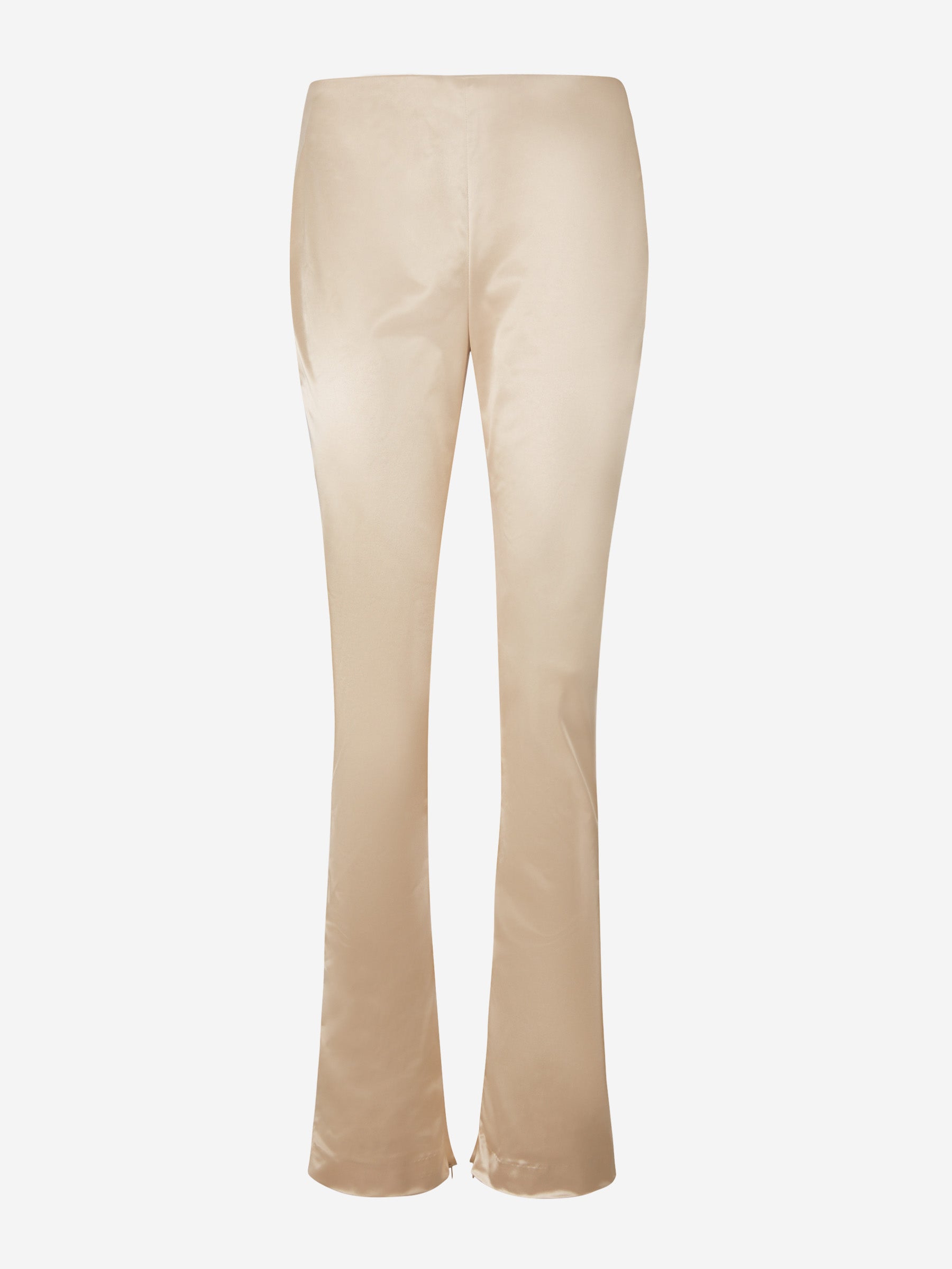 Outlet online Acne Studios Mujer Pantalones Satinados Brillantes color Beis sku 761-003110 01 - Foto 1