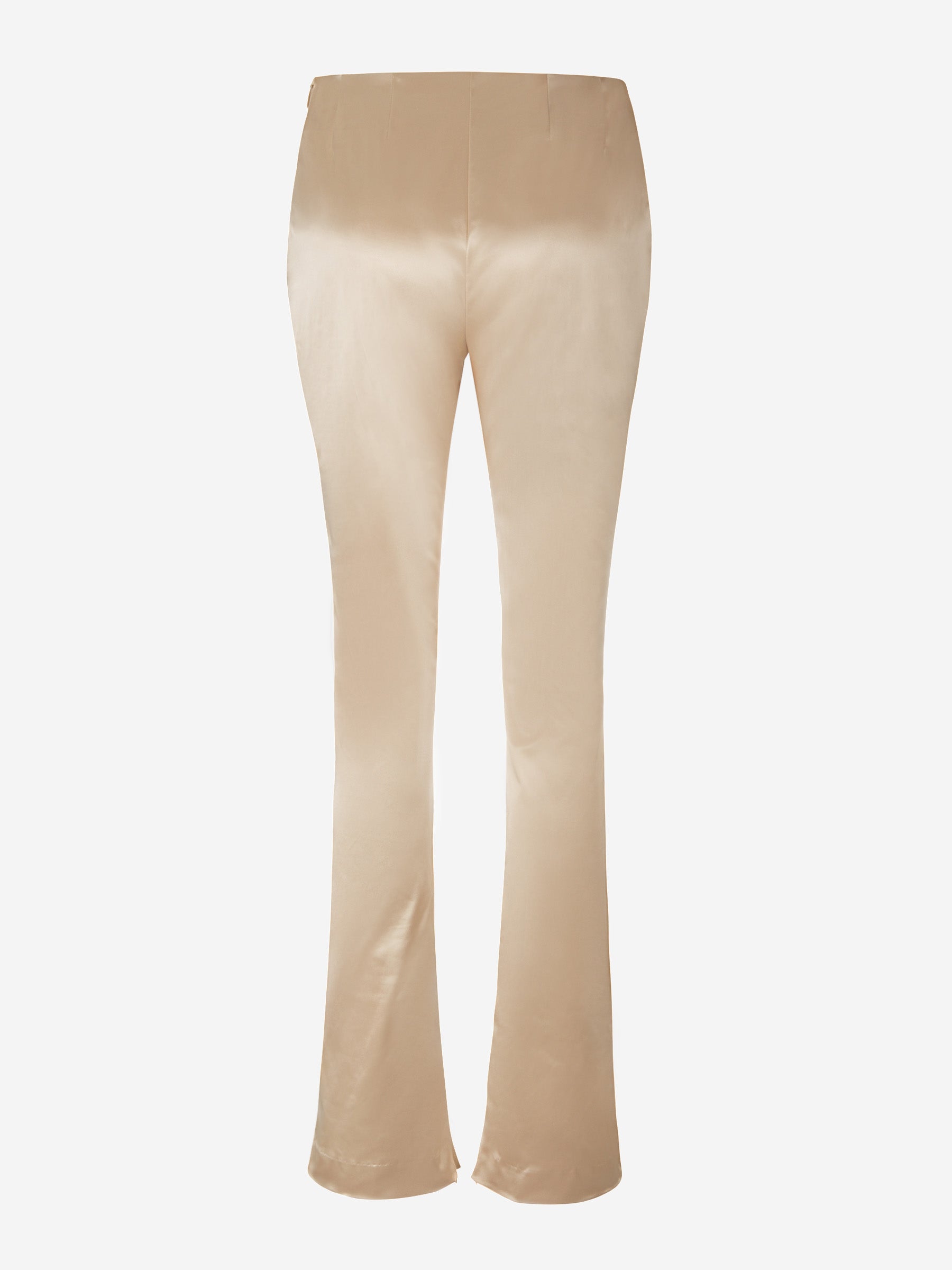 Outlet online Acne Studios Mujer Pantalones Satinados Brillantes color Beis sku 761-003110 01 - Foto 2