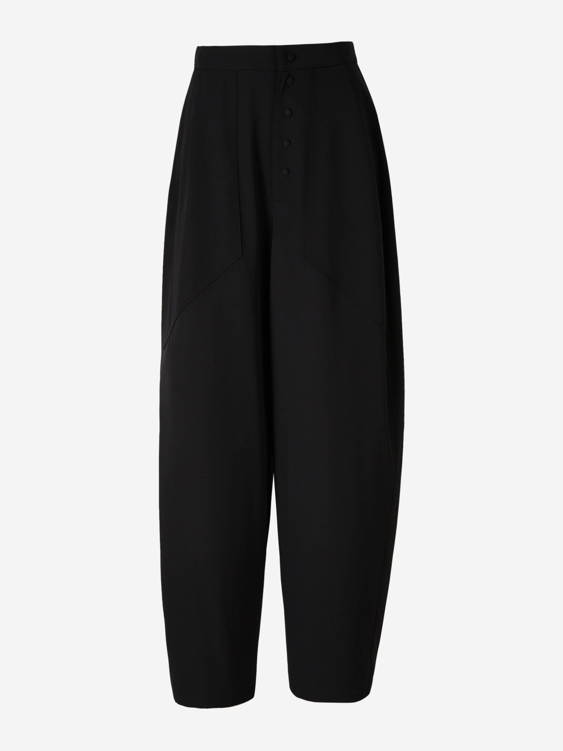 Outlet online Stella McCartney Mujer Pantalones Sastre Holgados color Negro sku 761-003279 01 - Foto 1