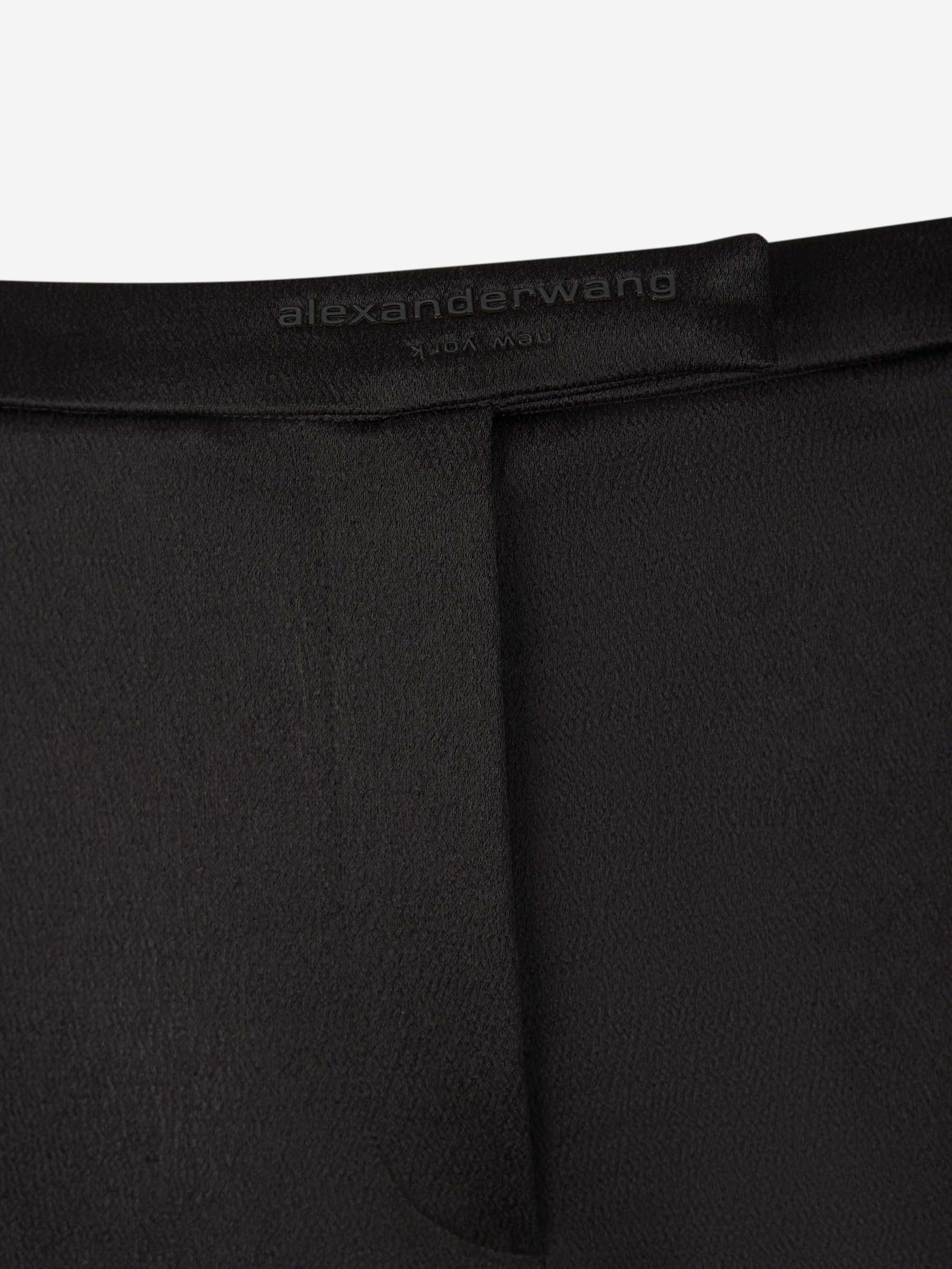 Outlet online Alexander Wang Mujer Leggings Abertura Lateral color Negro sku 761-003339 01 - Foto 3