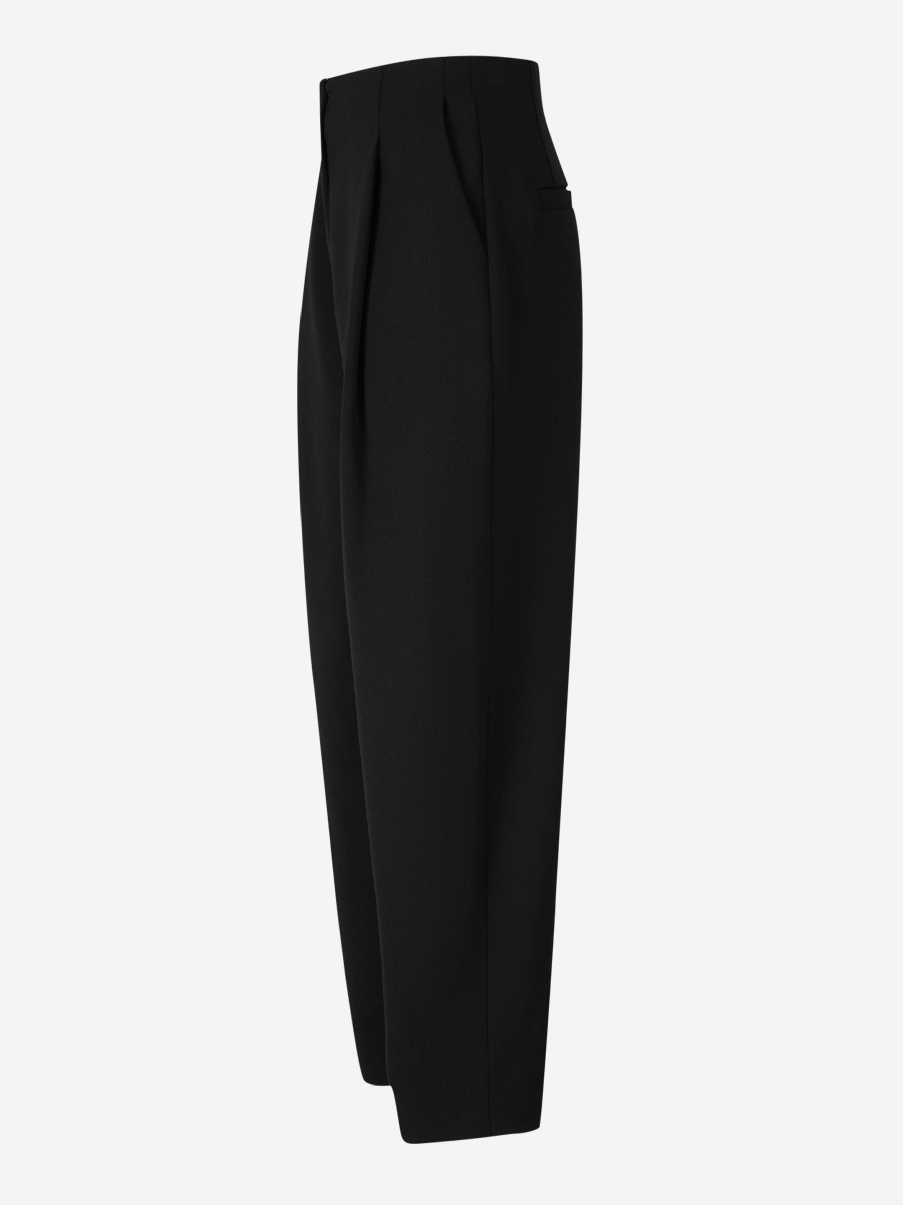 Outlet online Proenza Schouler Mujer Pantalones Lana Pinzas color Negro sku 761-003340 01 - Foto 2