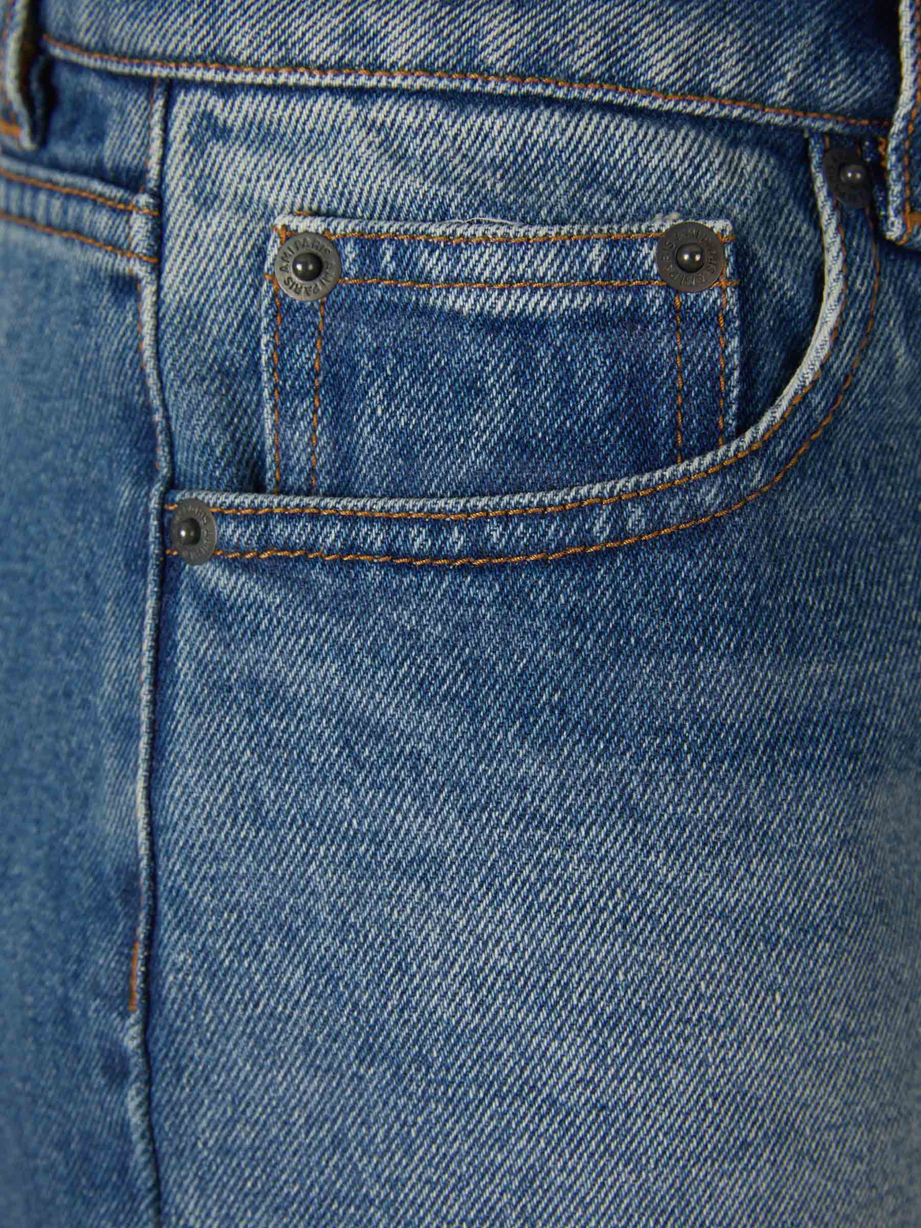 Ami Paris Denim Shorts Algodón color Azul Denim sku 762-000391 01 - Foto 3