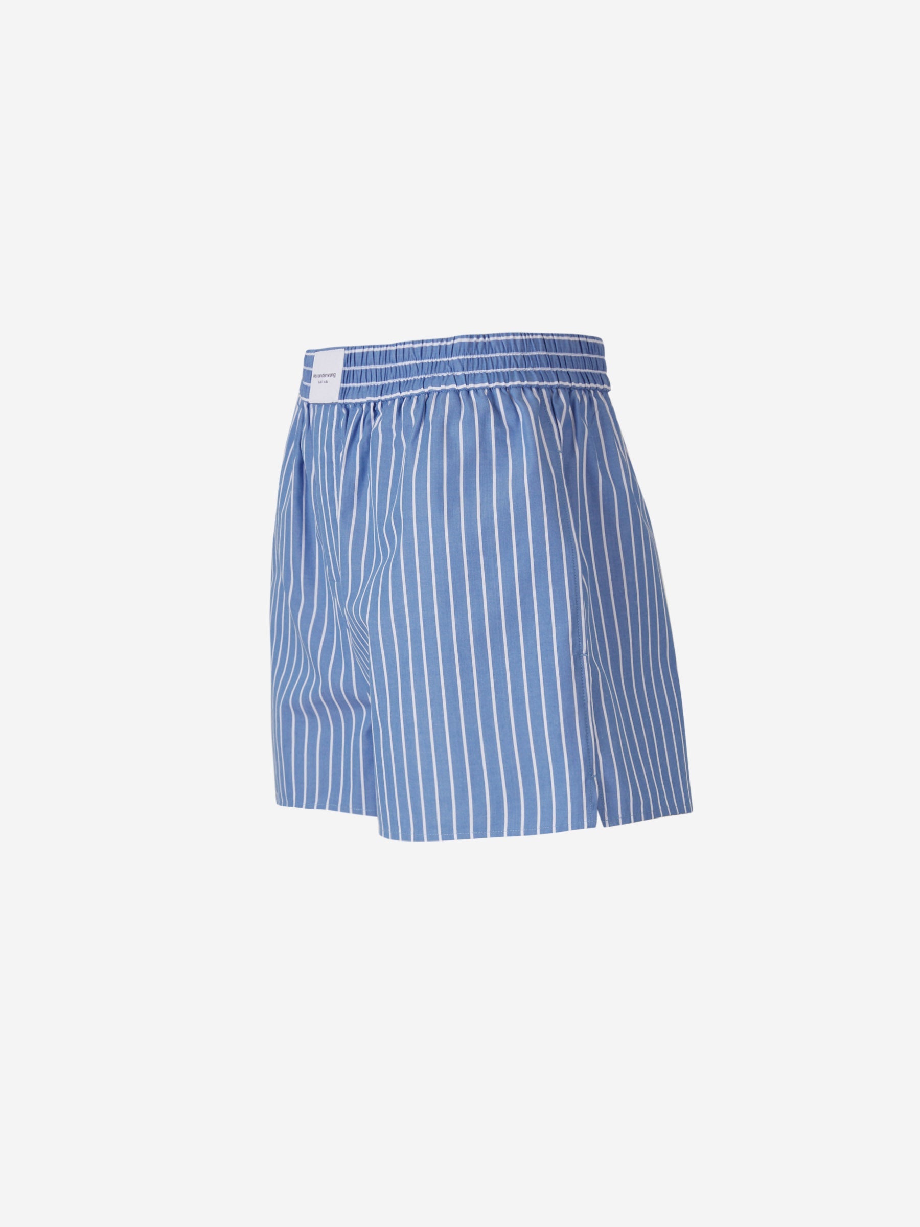 Outlet online Alexander Wang Mujer Shorts Boxer Motivo Rayas color Azul Cielo sku 762-000425 01 - Foto 2