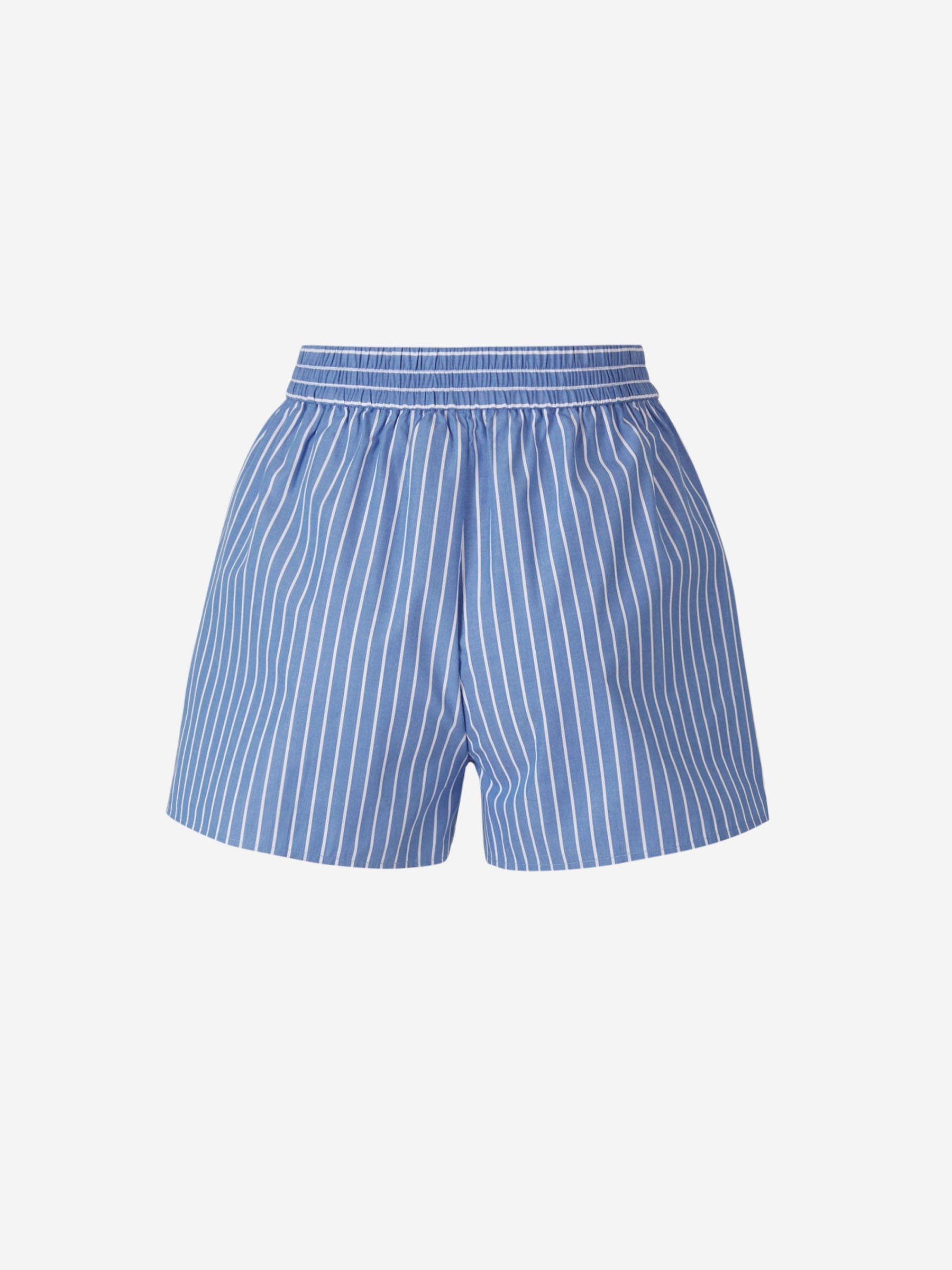 Outlet online Alexander Wang Mujer Shorts Boxer Motivo Rayas color Azul Cielo sku 762-000425 01 - Foto 3