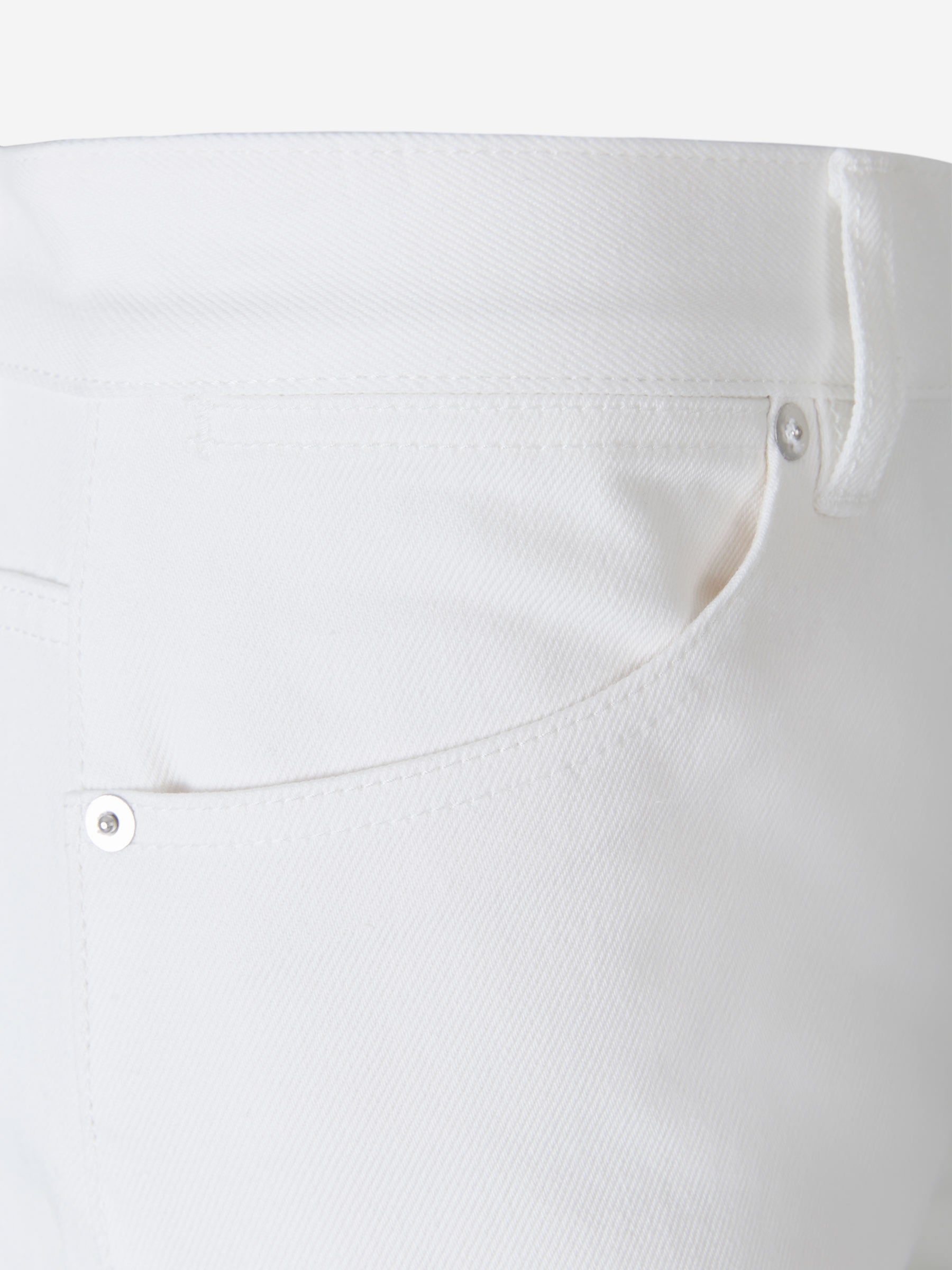 Jil Sander Jeans Estàndard Cotó color Blanco sku 763-001234 01 - Foto 3