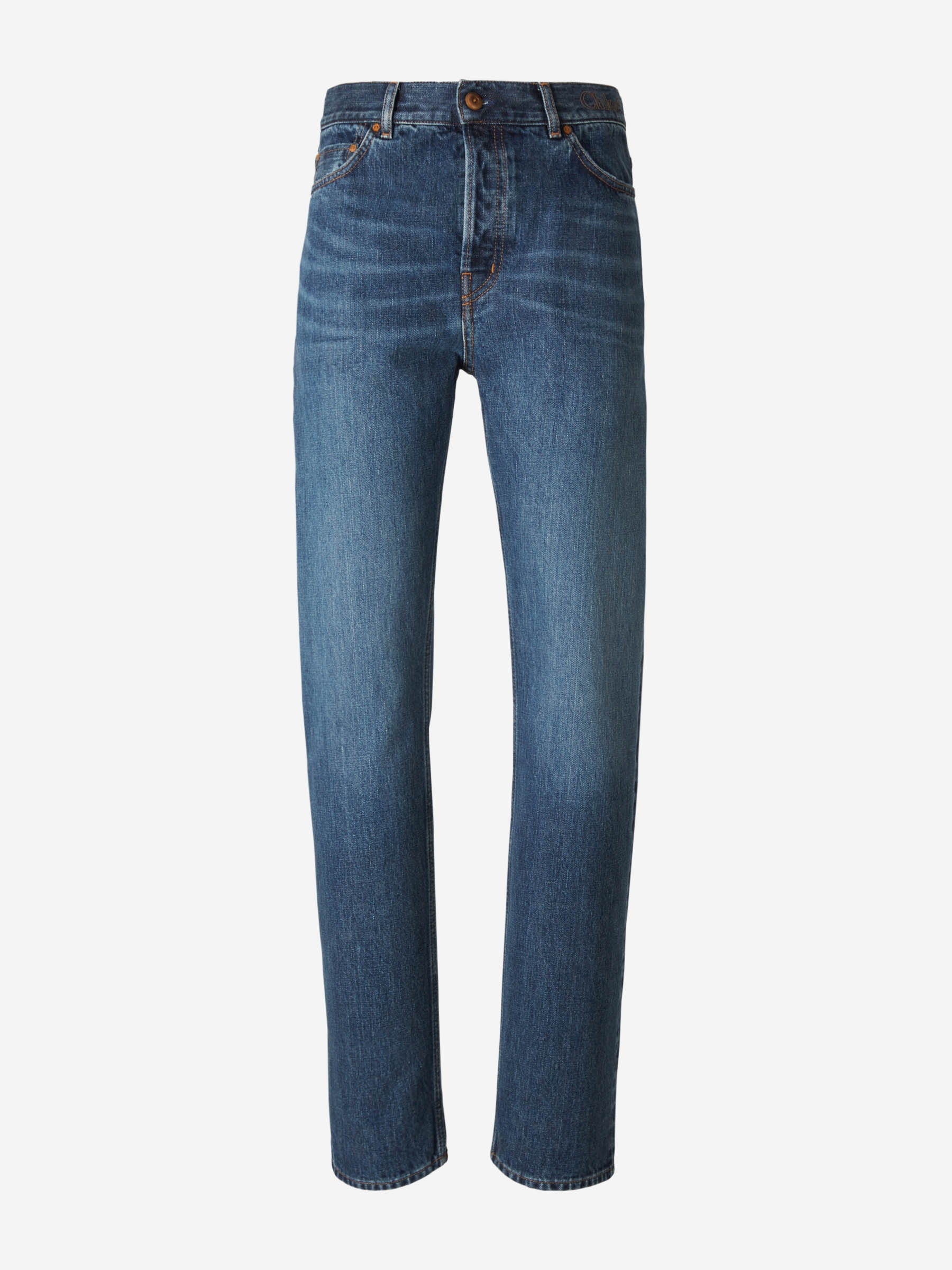 Chloé Jeans Semeru Vintage Logo color Azul Denim sku 763-001236 01 - Foto 1