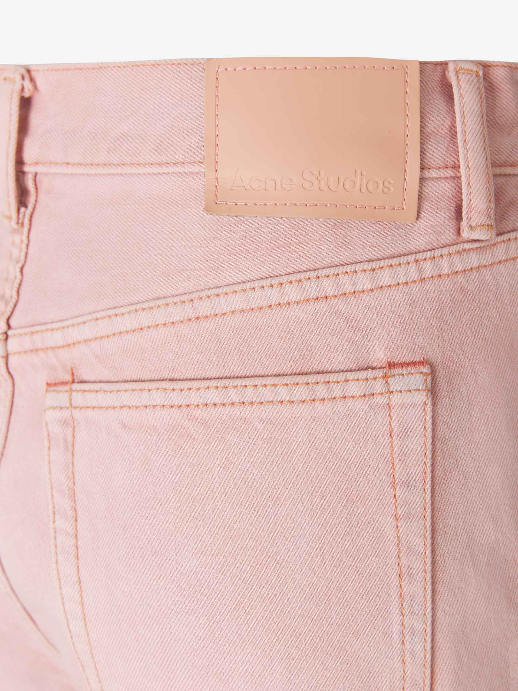 Acne Studios Jeans Rosa Algodón color Rosa Claro sku 763-001246 01 - Foto 4