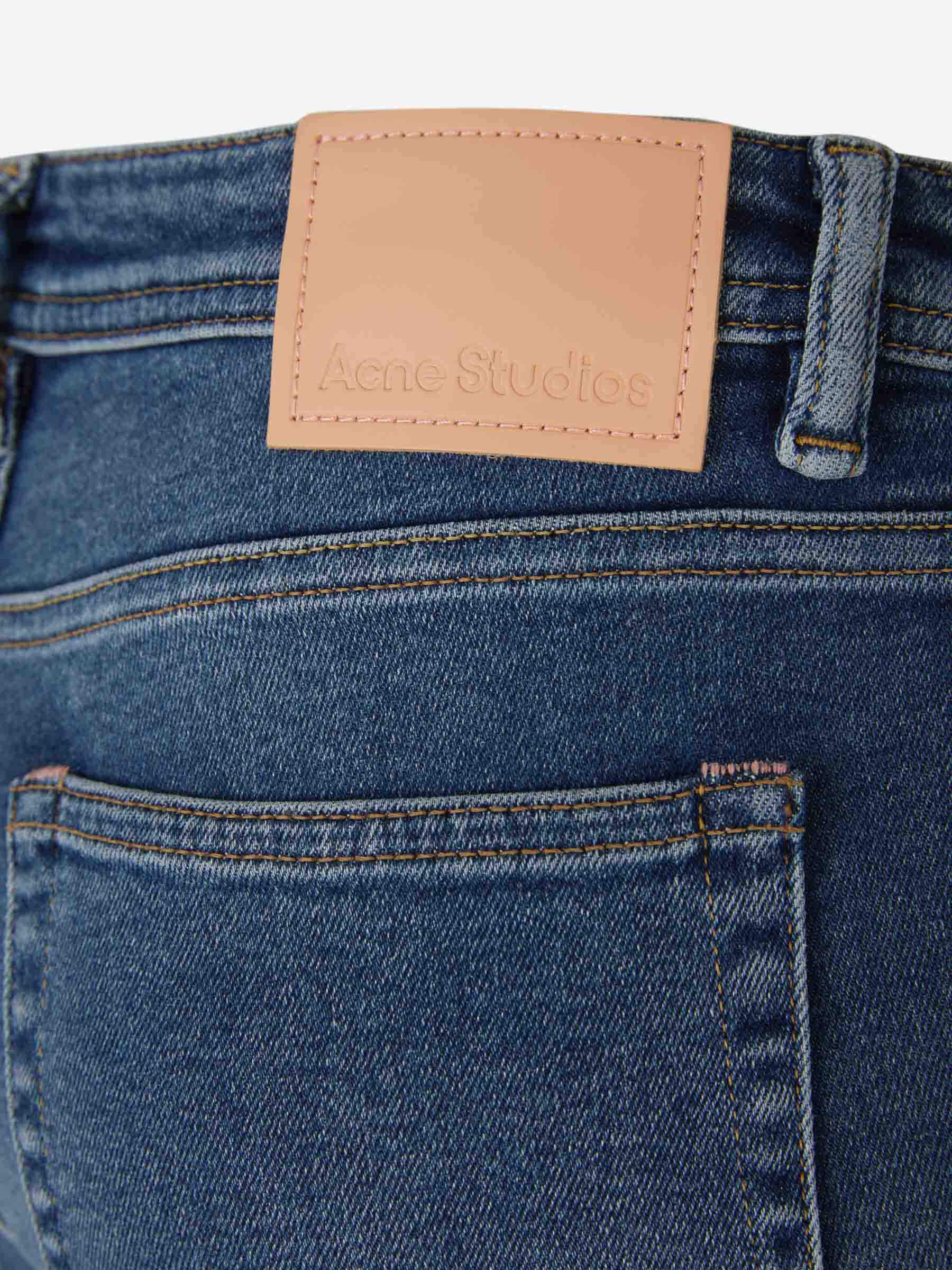 Acne Studios Jeans Skinny Fit color Azul Denim sku 763-001248 01 - Foto 5