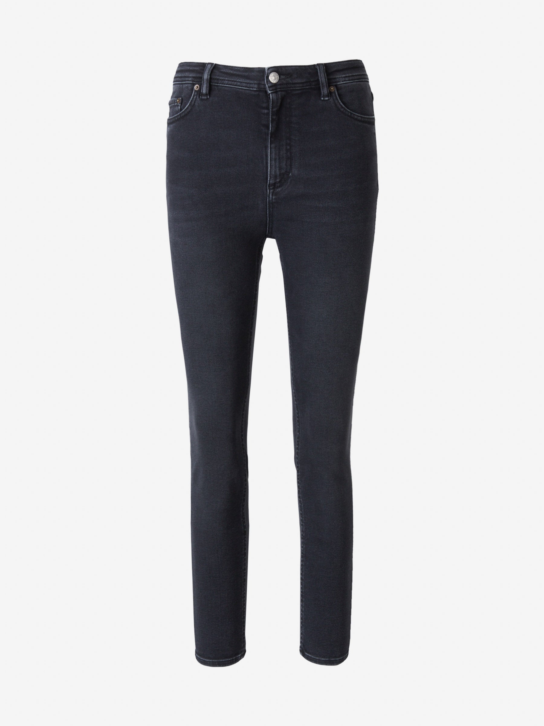 Acne Studios Jeans Desgastados Elásticos color Negro sku 763-001249 01 - Foto 1