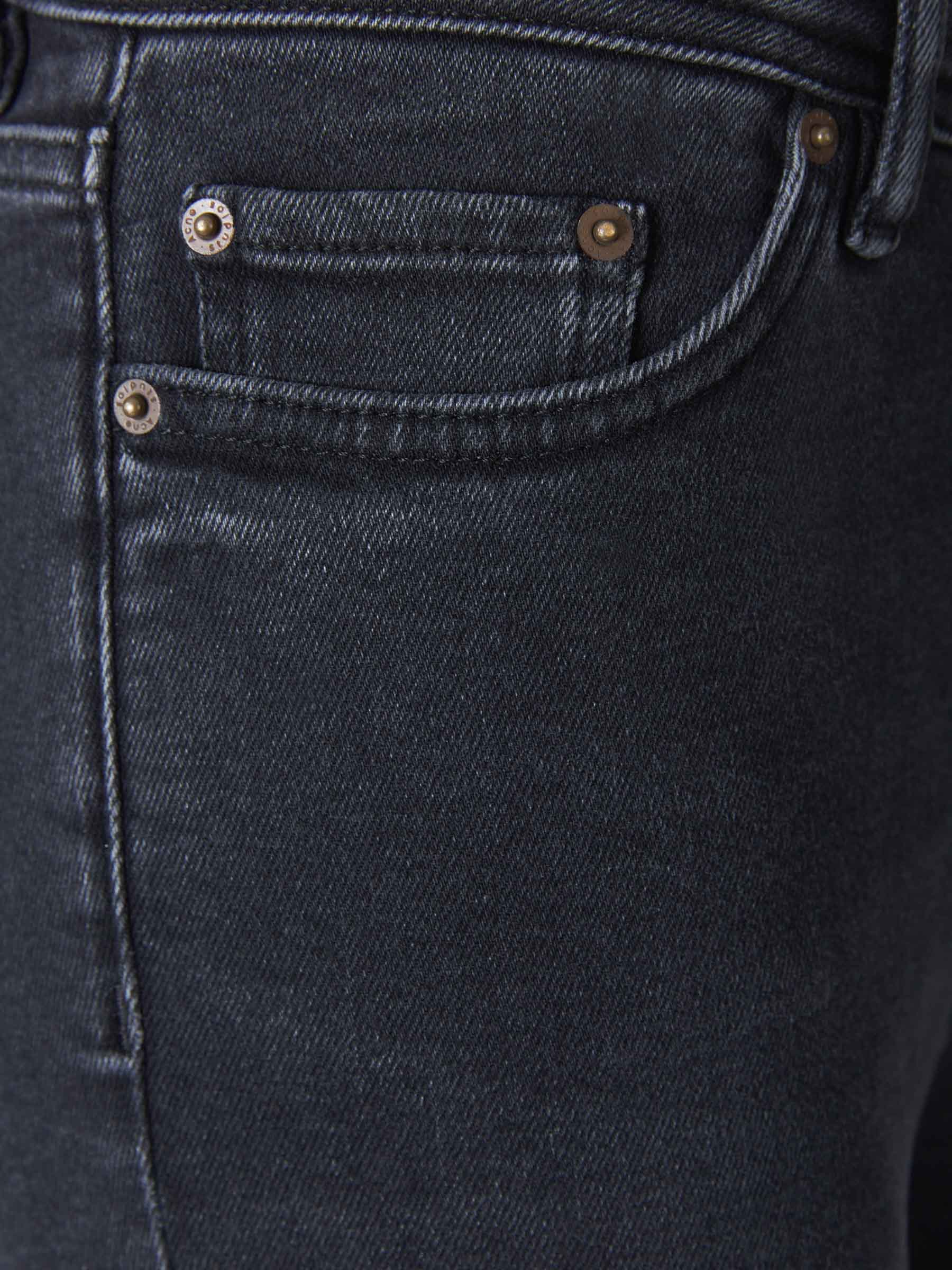 Acne Studios Jeans Desgastados Elásticos color Negro sku 763-001249 01 - Foto 3