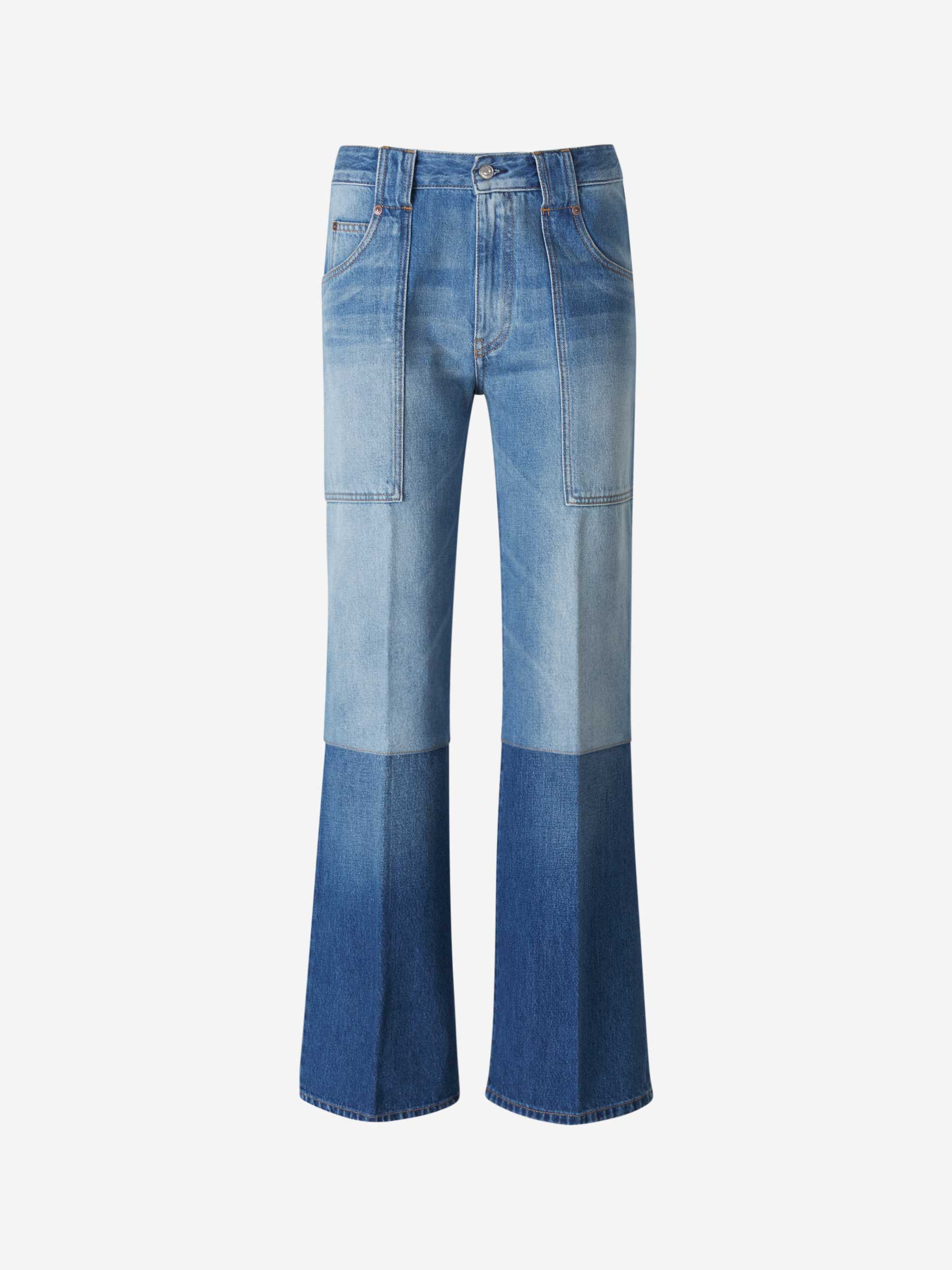 Victoria Beckham Jeans Frankie 70s color Azul Denim sku 763-001260 01 - Foto 1