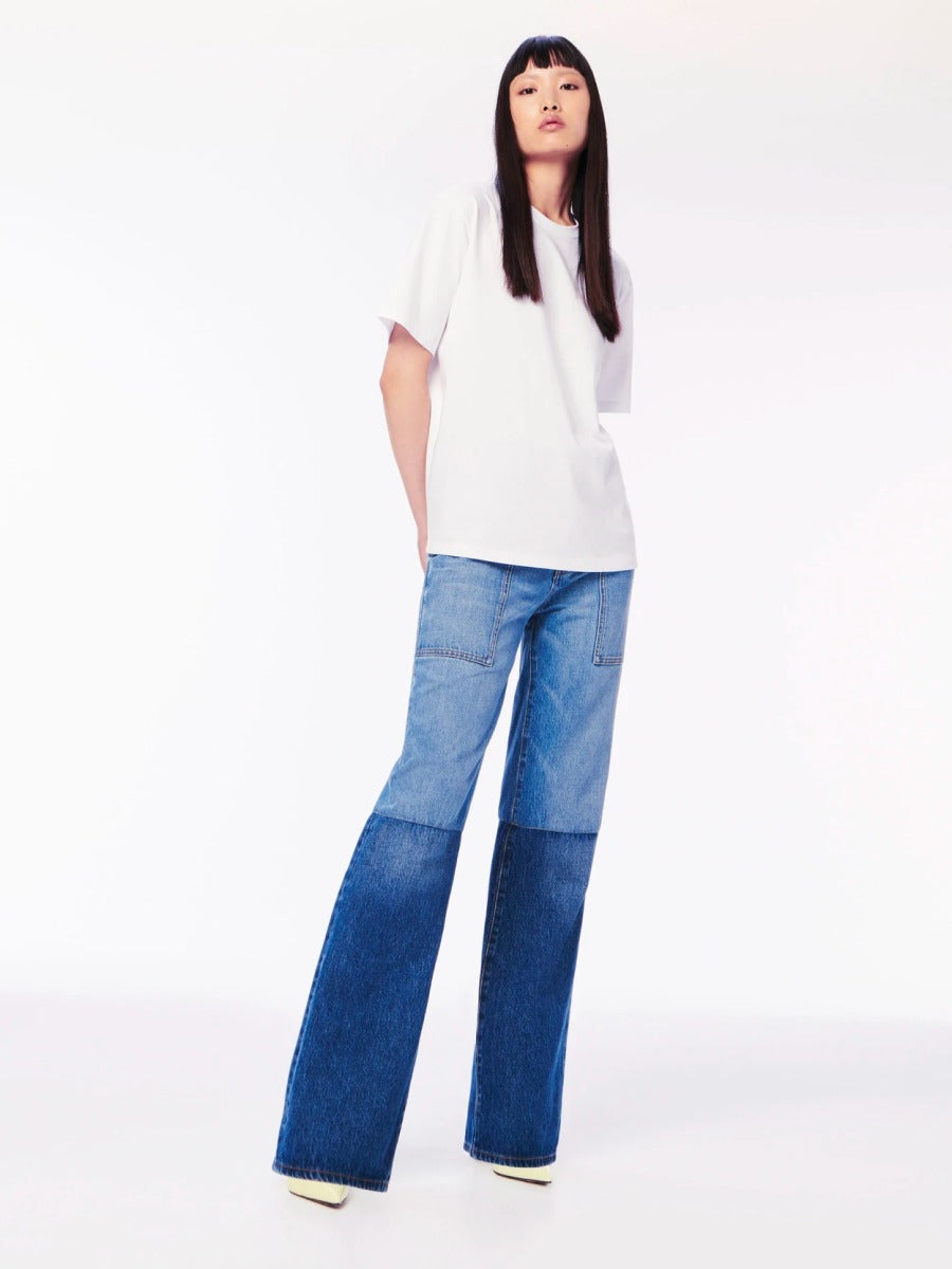 Victoria Beckham Jeans Frankie 70s color Azul Denim sku 763-001260 01 - Foto 6