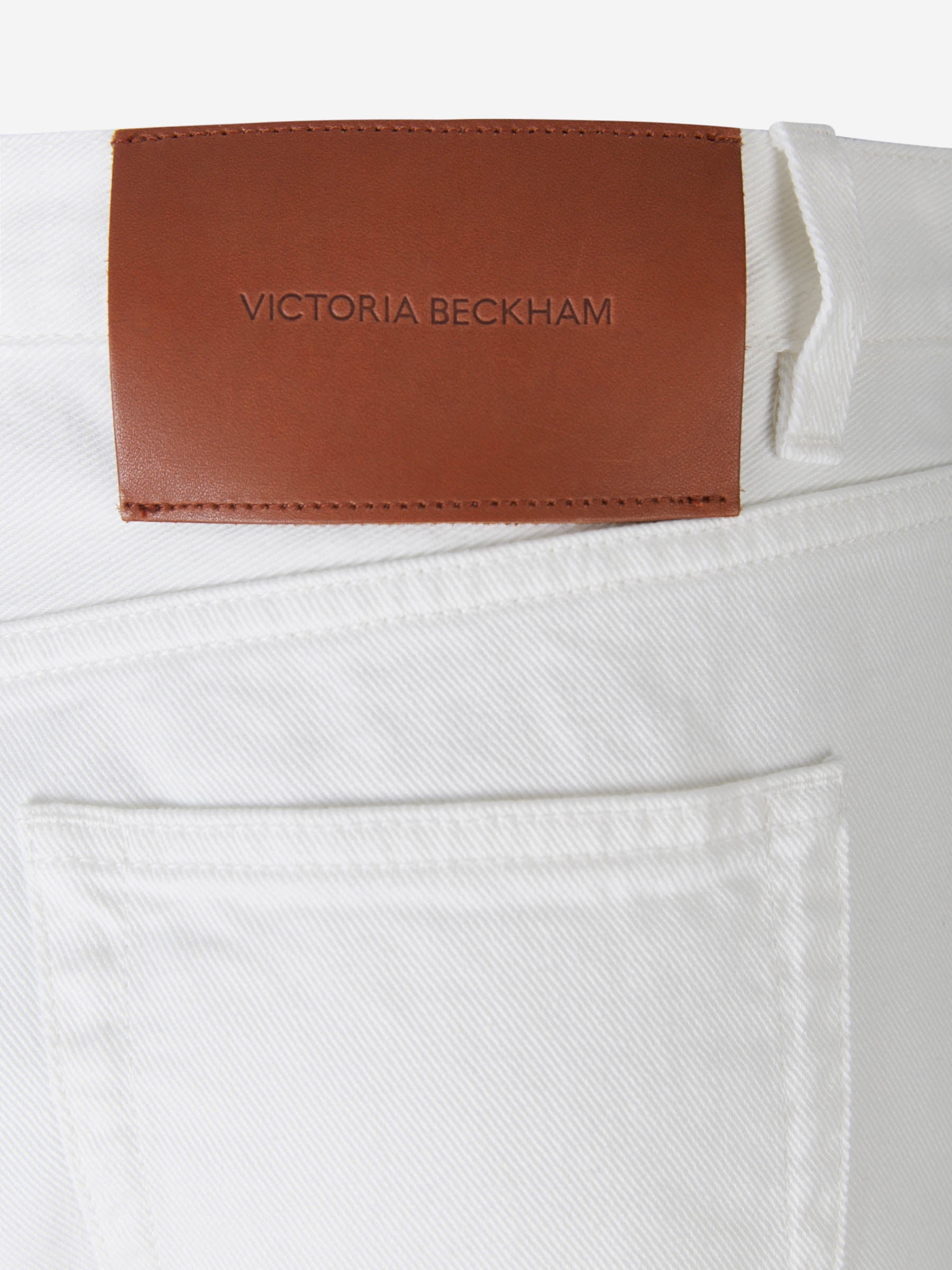 Victoria Beckham Jeans Olivia Slim Fit color Blanco sku 763-001294 01 - Foto 4