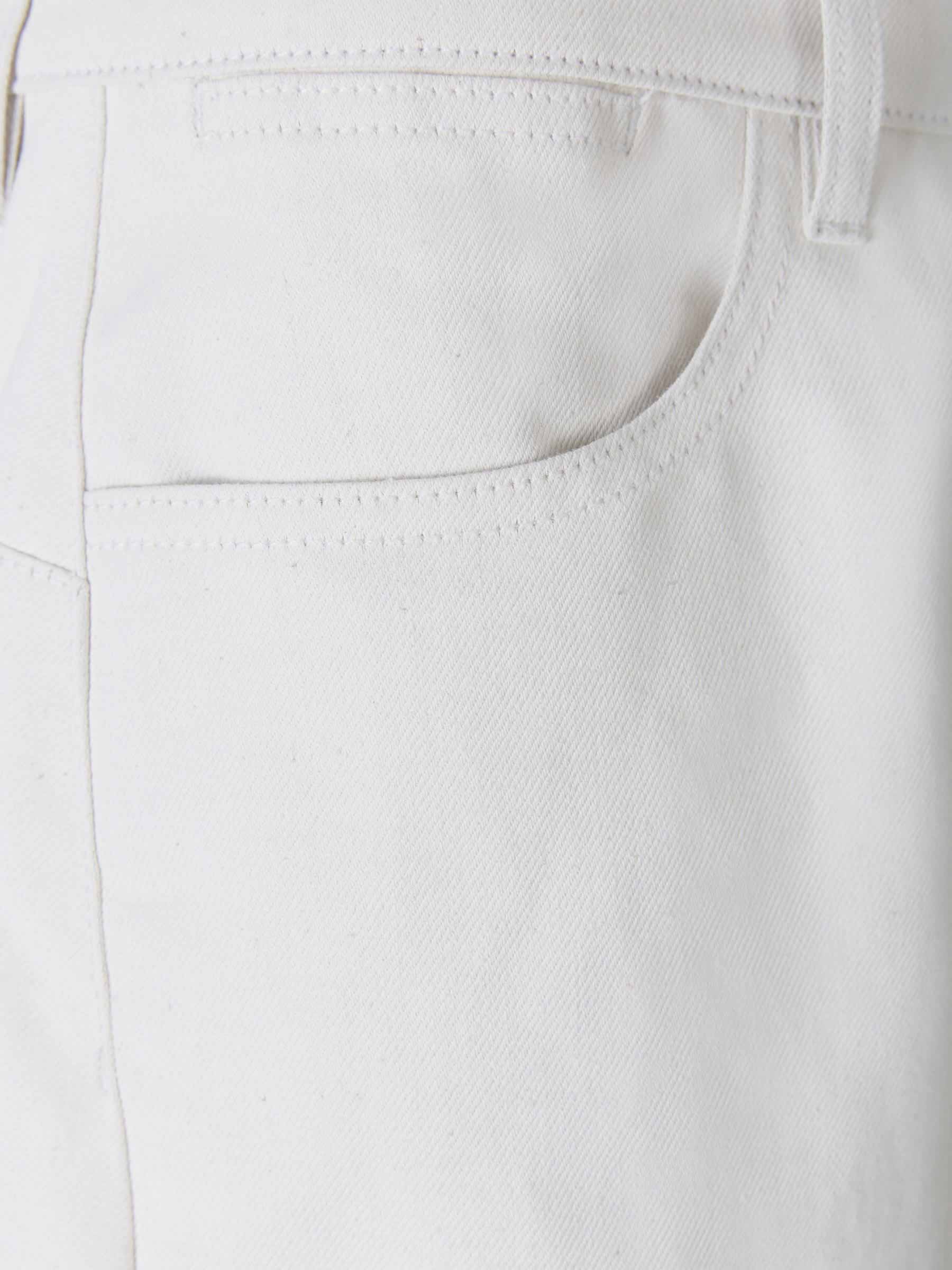 Jil Sander Jeans Algodón Y Lino color Blanco sku 763-001310 01 - Foto 3