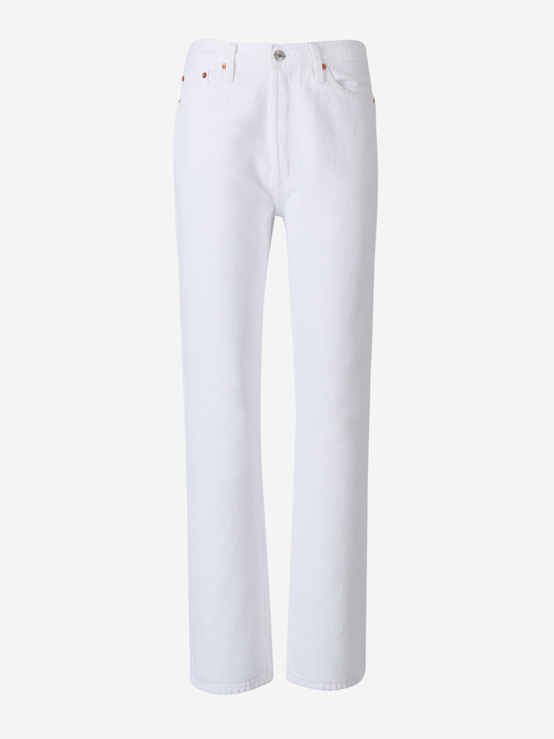 Re/Done Jeans 90s High Rise color Blanco sku 763-001345 01 - Foto 1