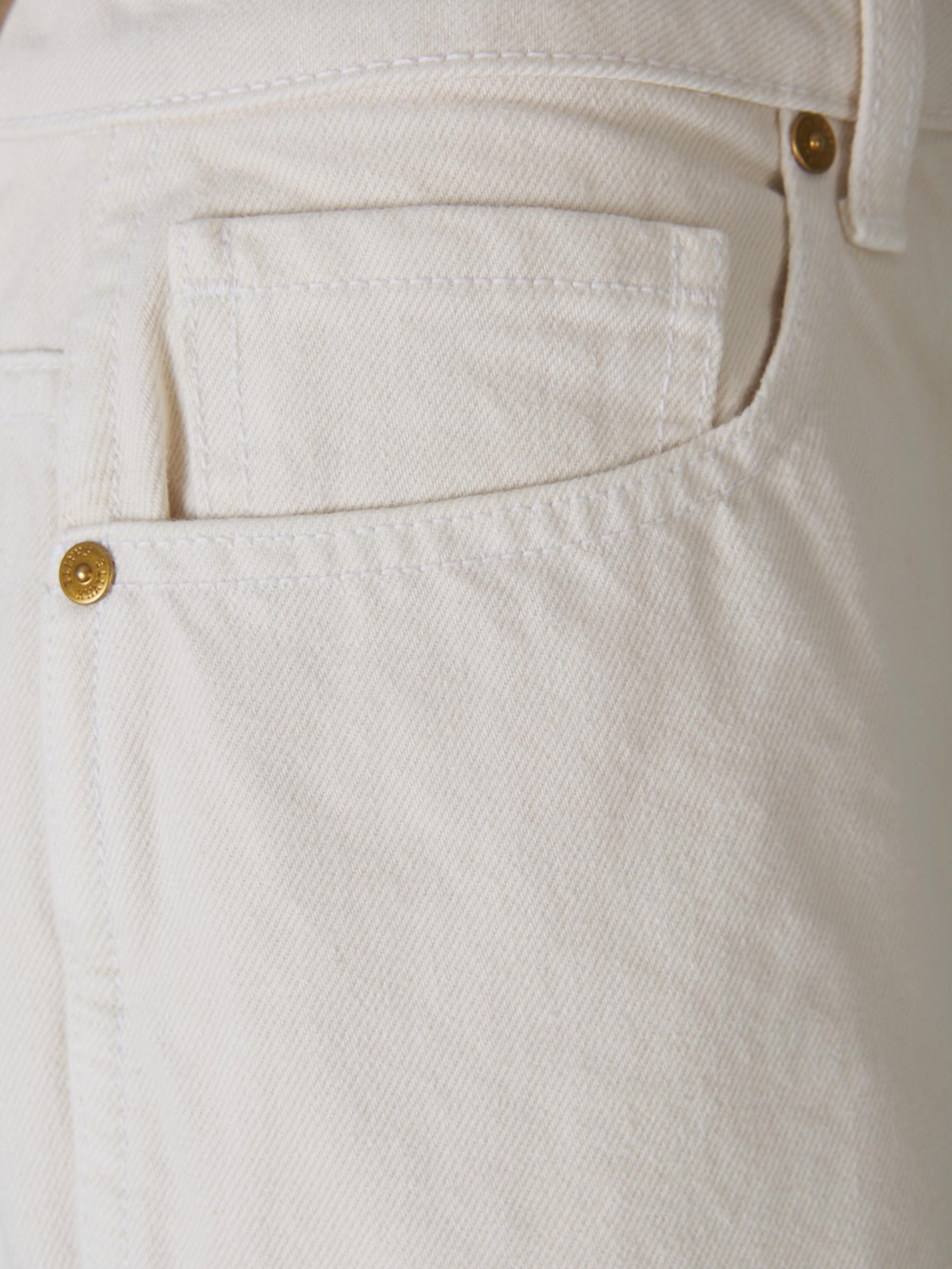 Khaite Jeans Abigail Cotó color Marfil sku 763-001364 01 - Foto 3