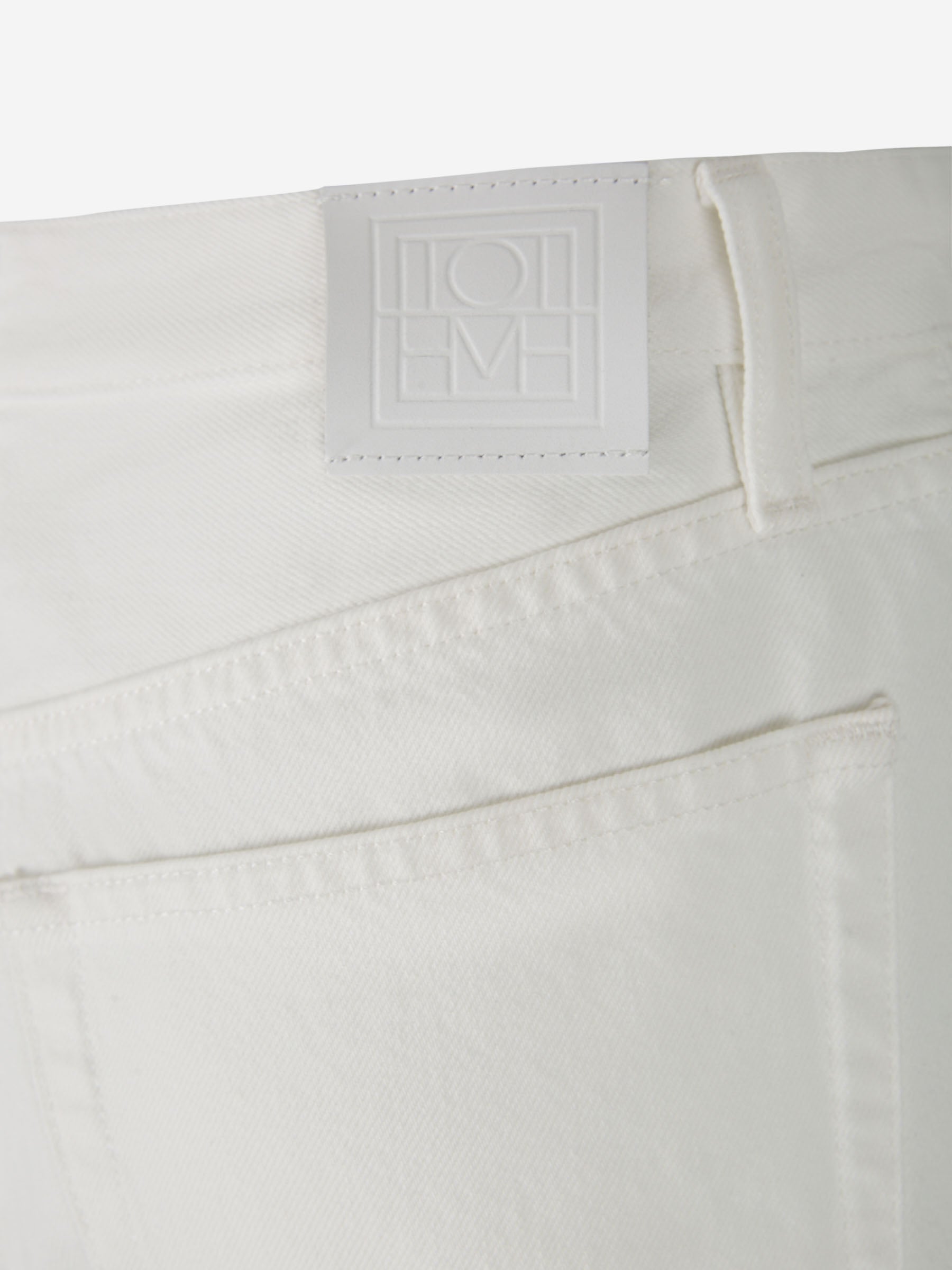 Totême Jeans Costura Retorcida color Blanco sku 763-001416 01 - Foto 5