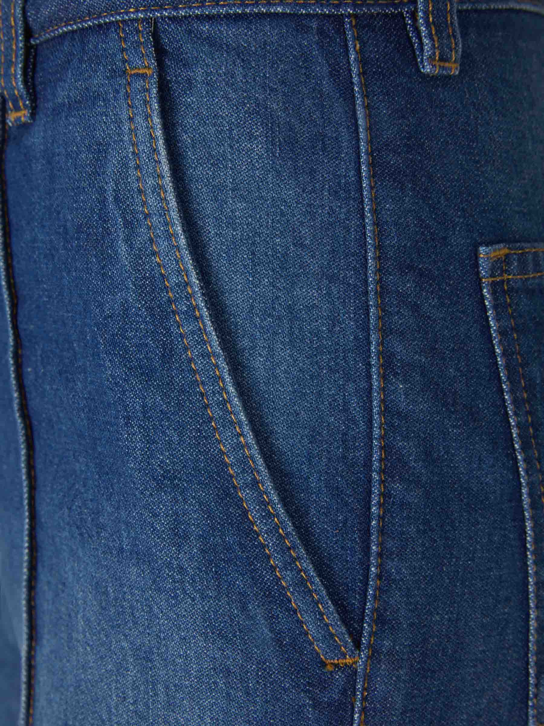 Victoria Beckham Jeans Brigitte color Azul Cobalto sku 763-001426 01 - Foto 3