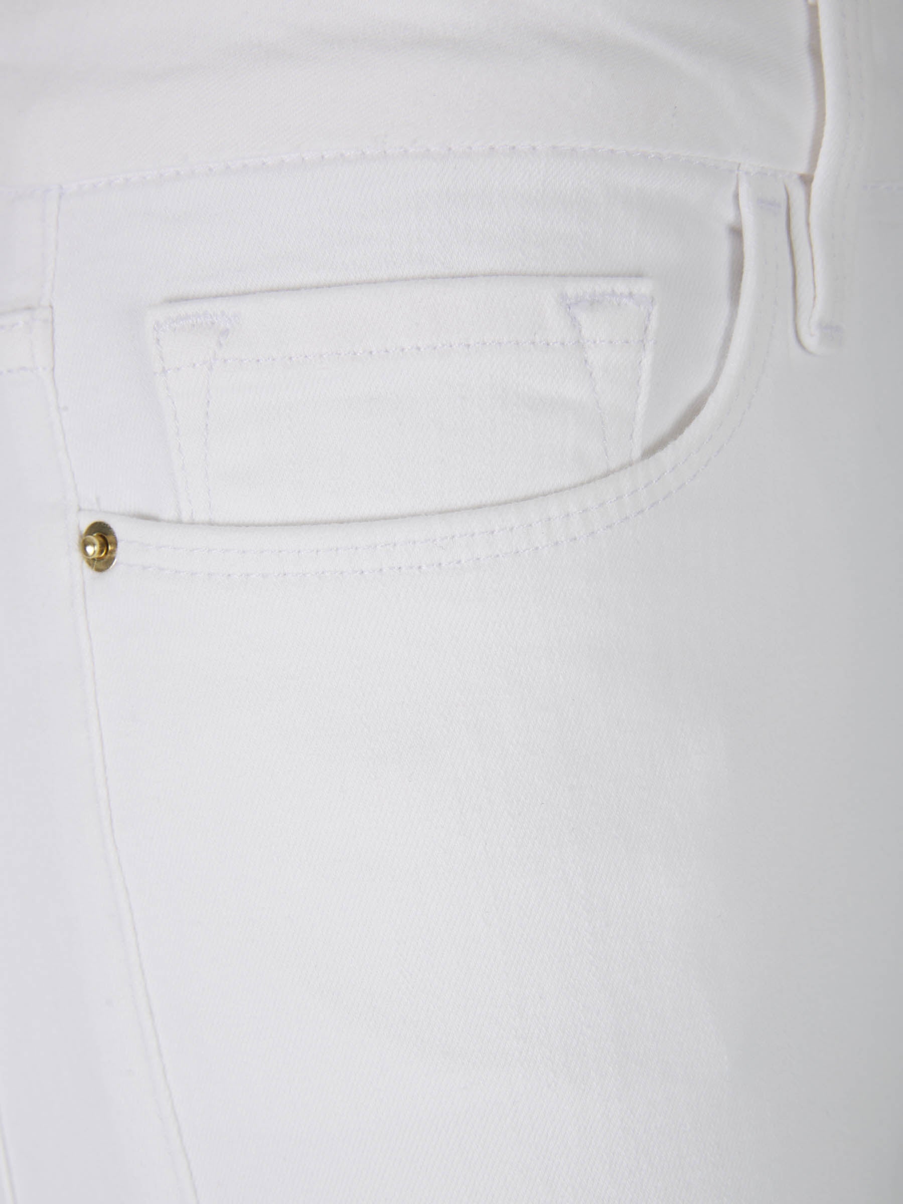 Frame Jeans Bootcut Algodón color Blanco sku 763-001453 01 - Foto 3