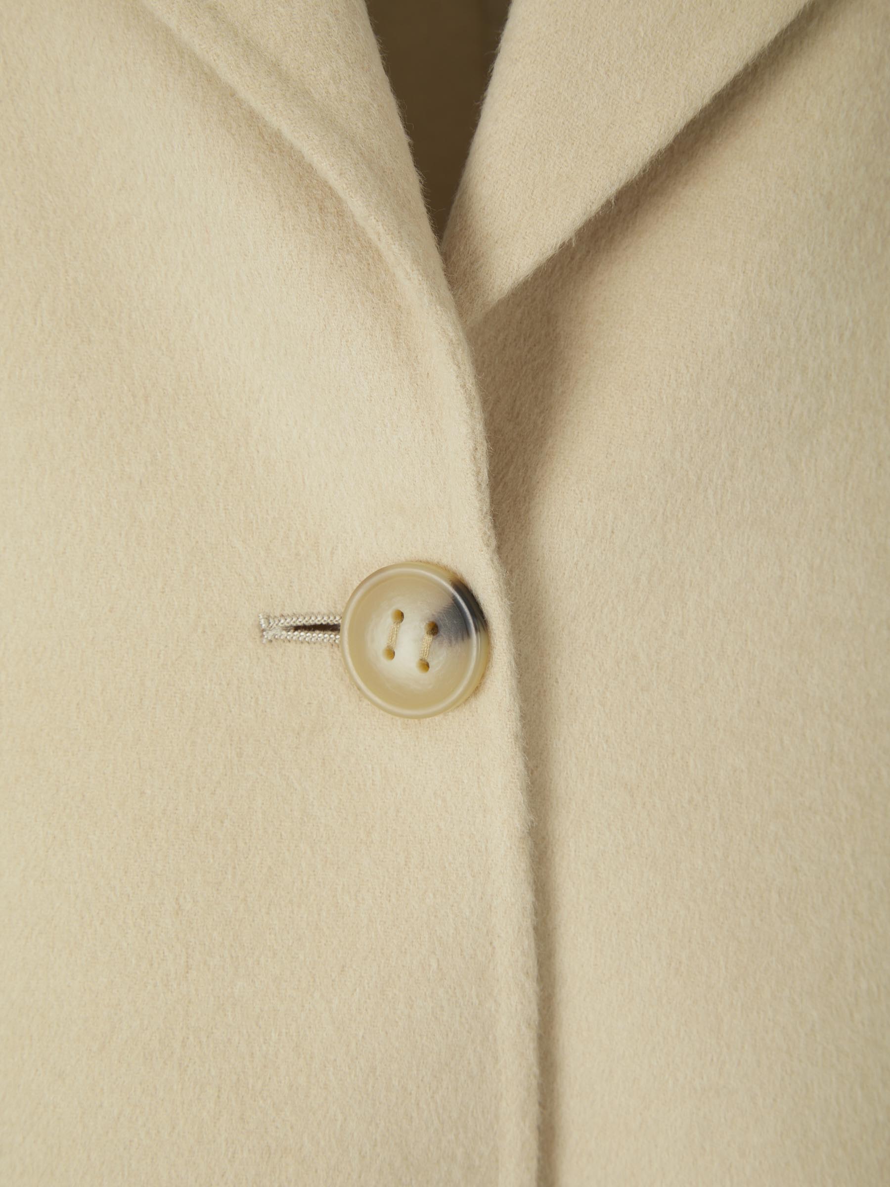 Acne Studios Abrigo Lana color Beis sku 771-001319 01 - Foto 4