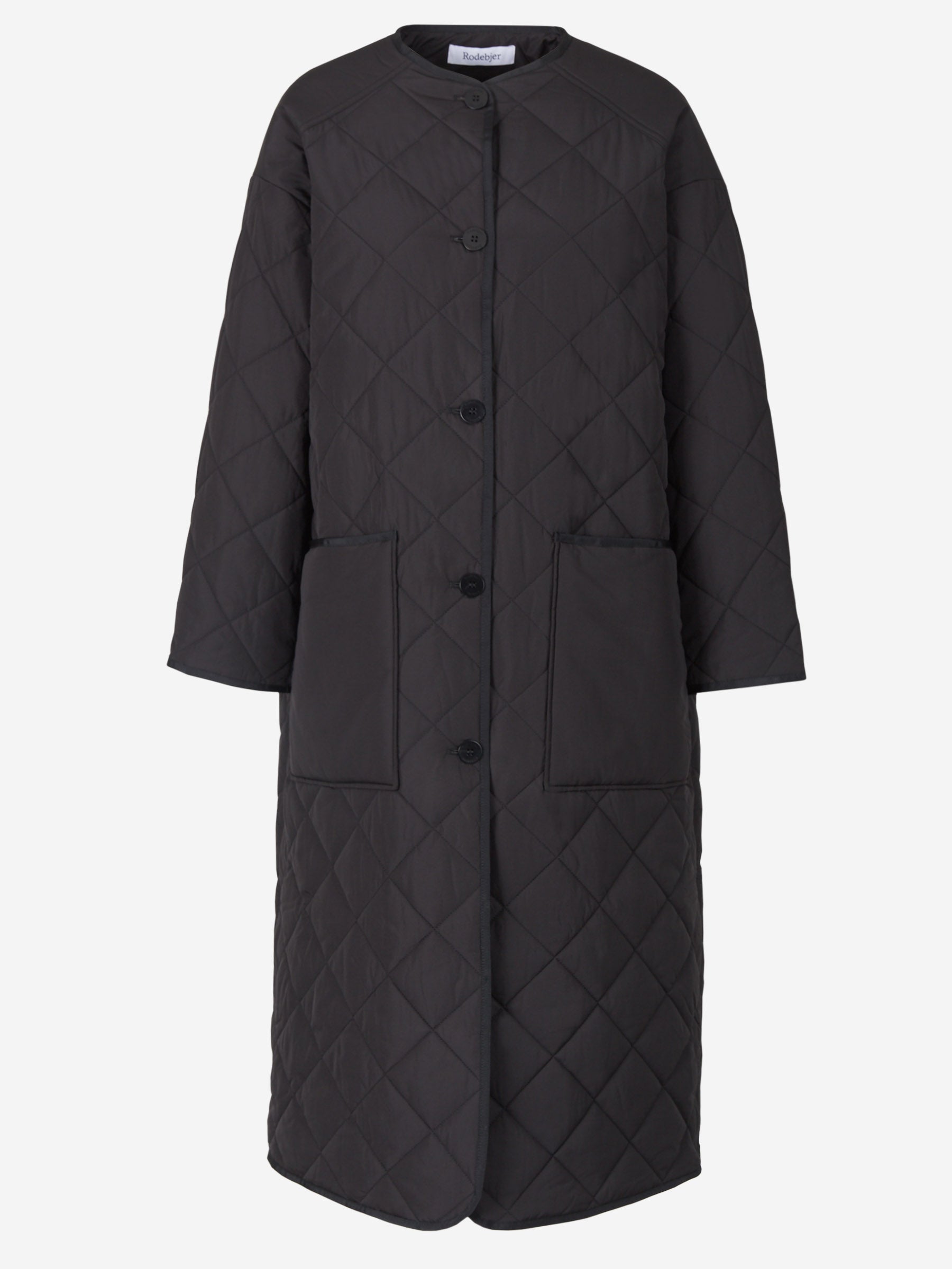 Rodebjer Abrigo Largo Acolchado color Verde Militar sku 771-001342 02 - Foto 1