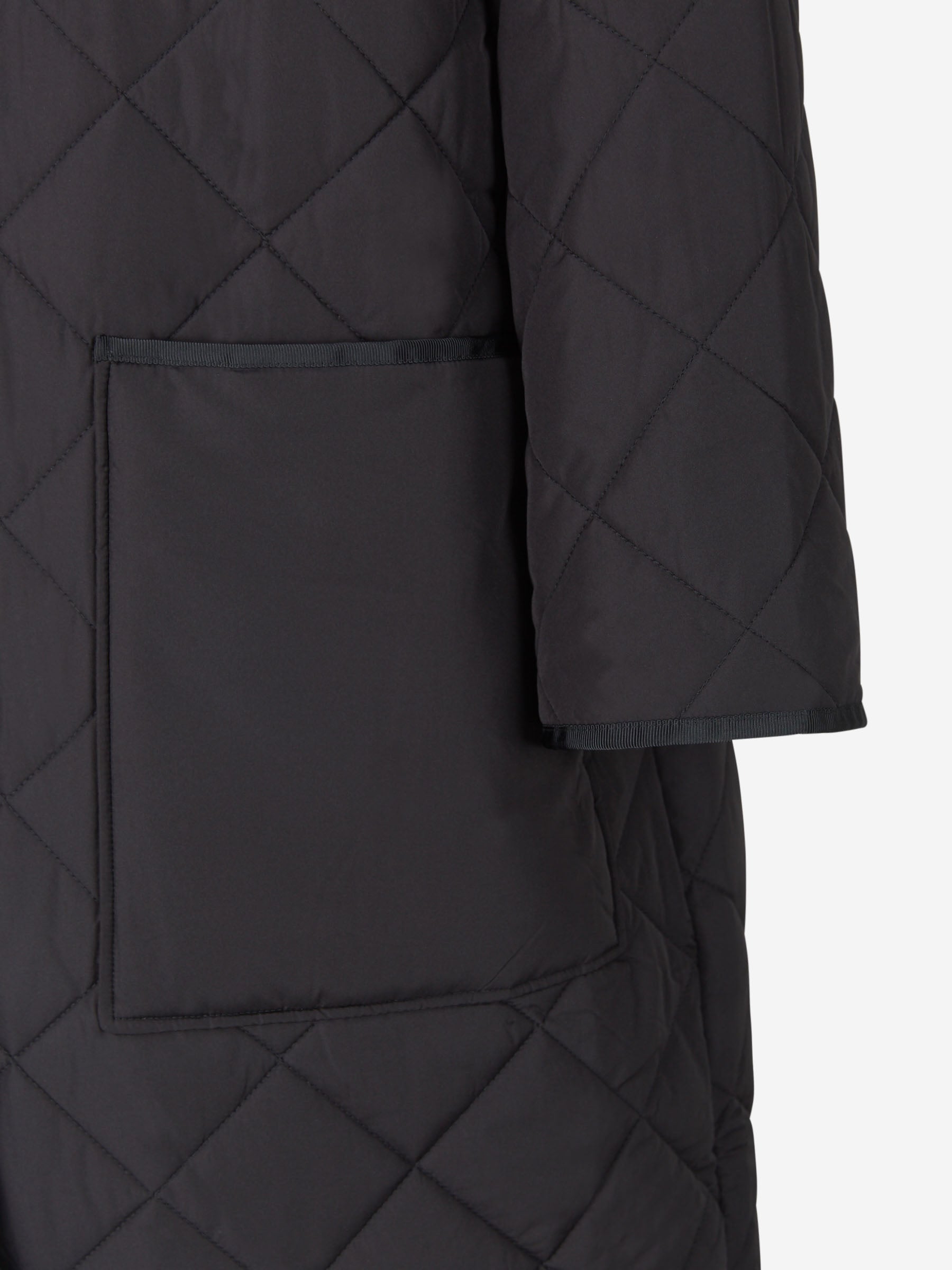 Rodebjer Abrigo Largo Acolchado color Verde Militar sku 771-001342 02 - Foto 4