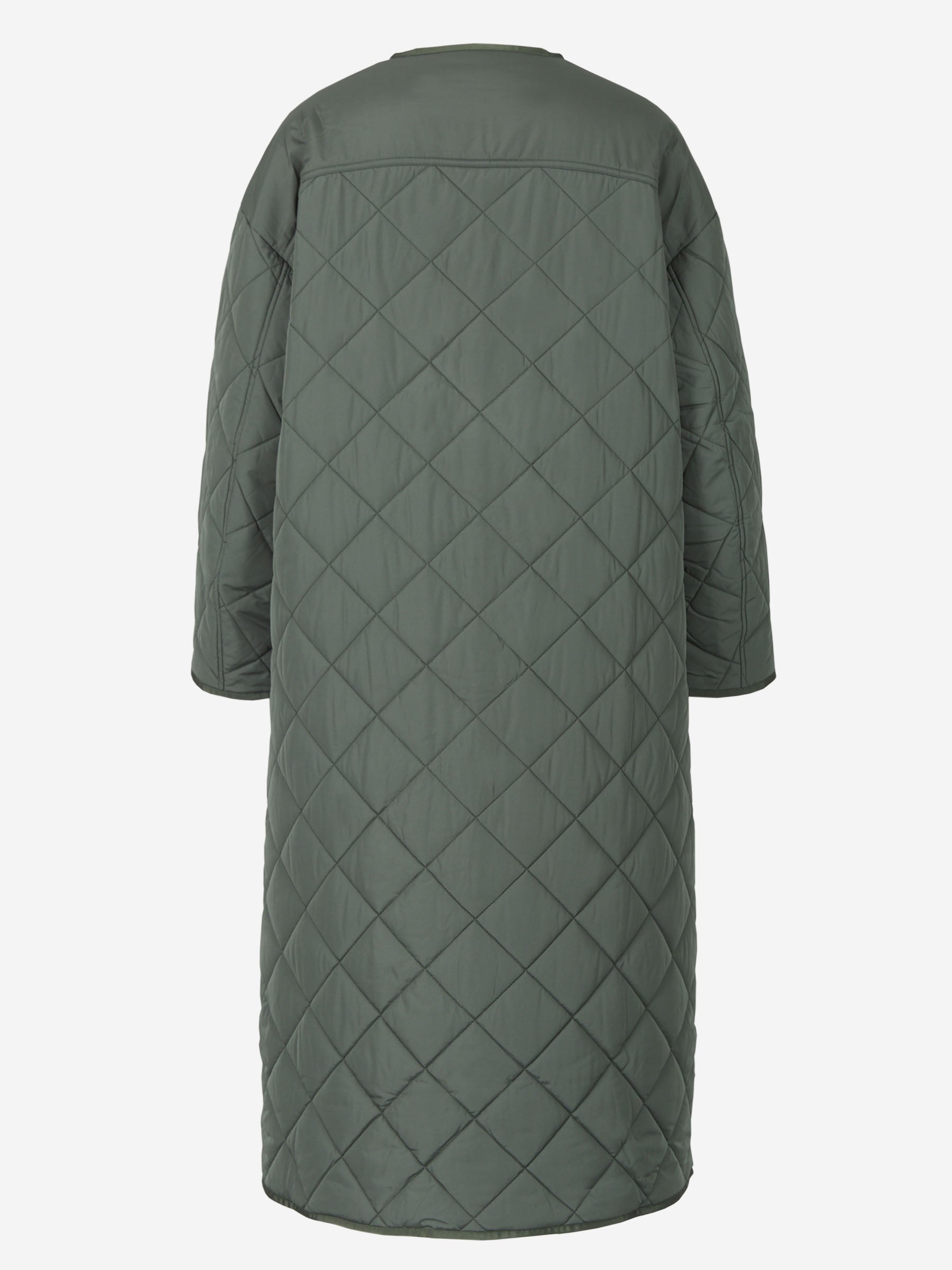 Rodebjer Abrigo Largo Acolchado color Verde Militar sku 771-001342 02 - Foto 6