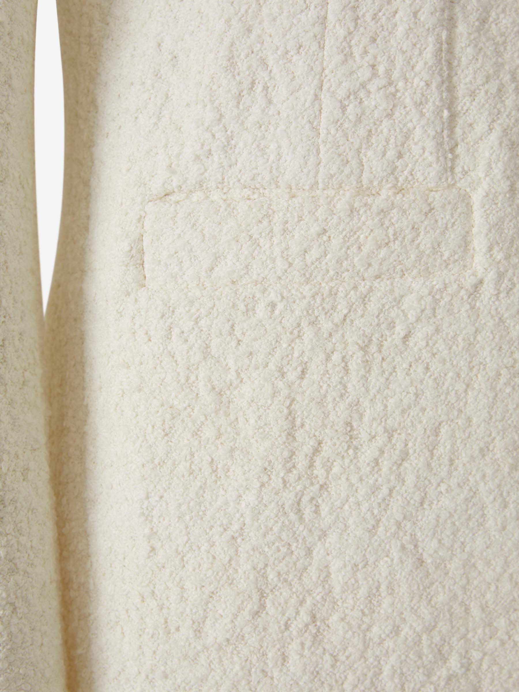 Proenza Schouler Abrigo Tweed Botones color Marfil sku 771-001411 01 - Foto 4