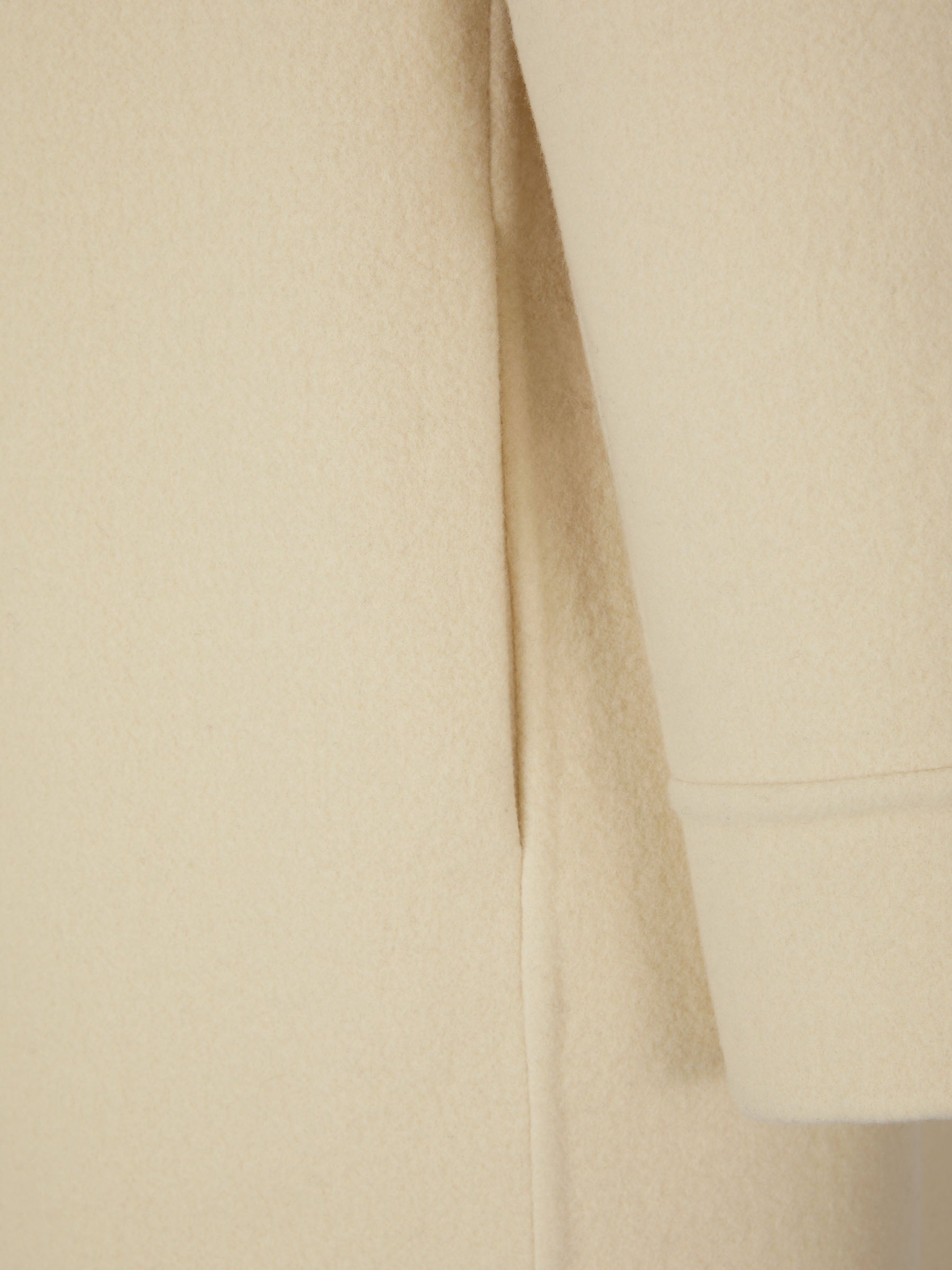 Jil Sander Abrigo Lana Asimétrico color Crema sku 771-001422 01 - Foto 5