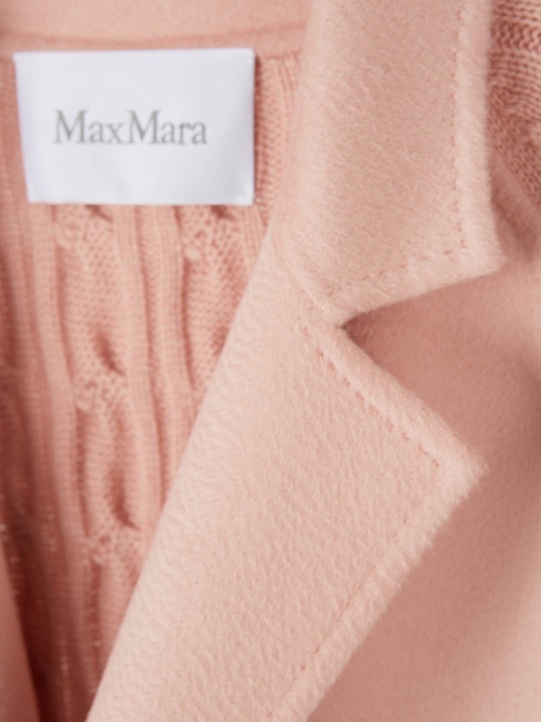 Max Mara Abrigo Cashmere Y Lana color Rosa Empolvado sku 771-001470 01 - Foto 2