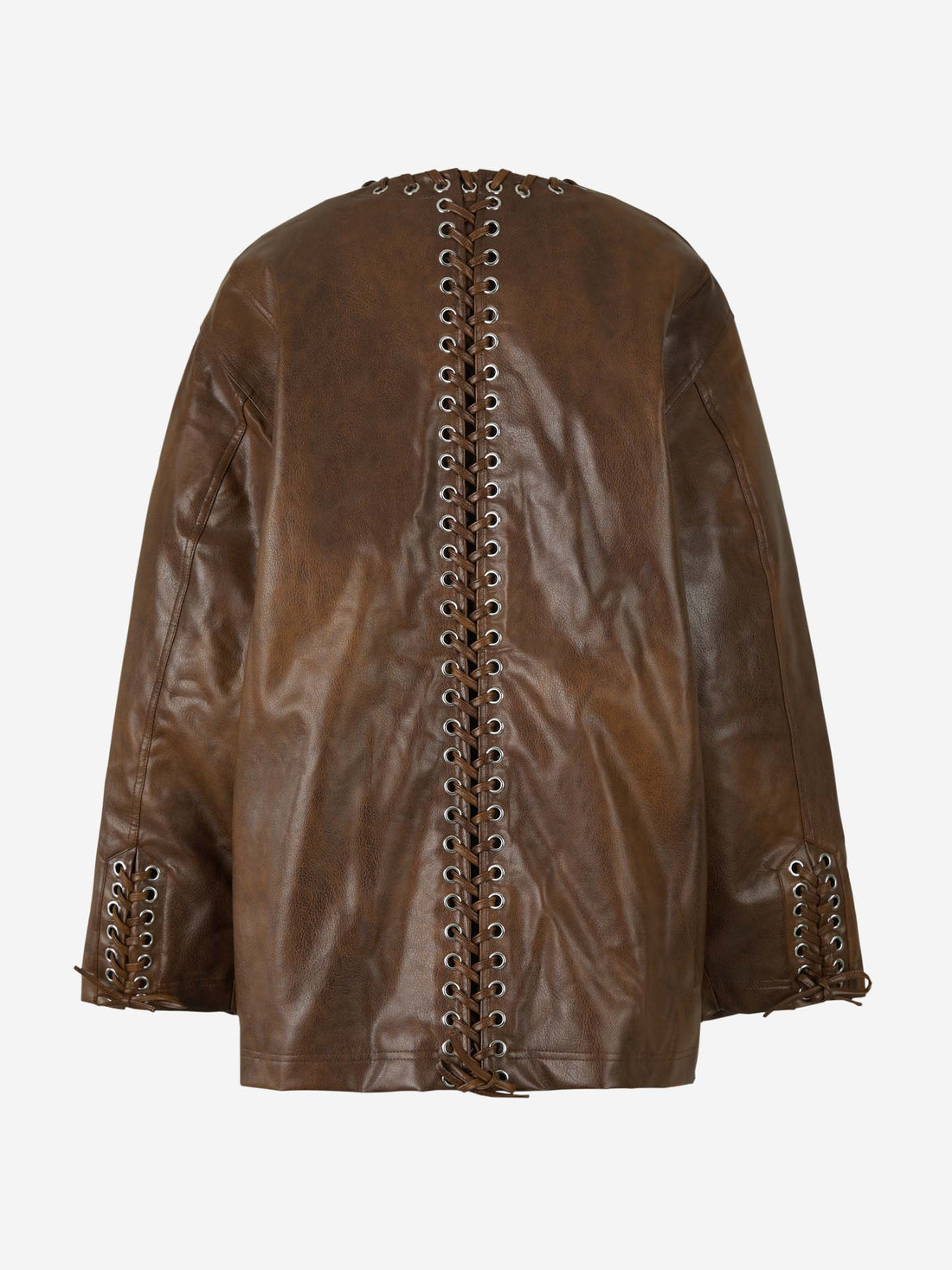 Rotate Chaqueta Soile Piel Sintética color Marrón sku 772-001219 01 - Foto 2