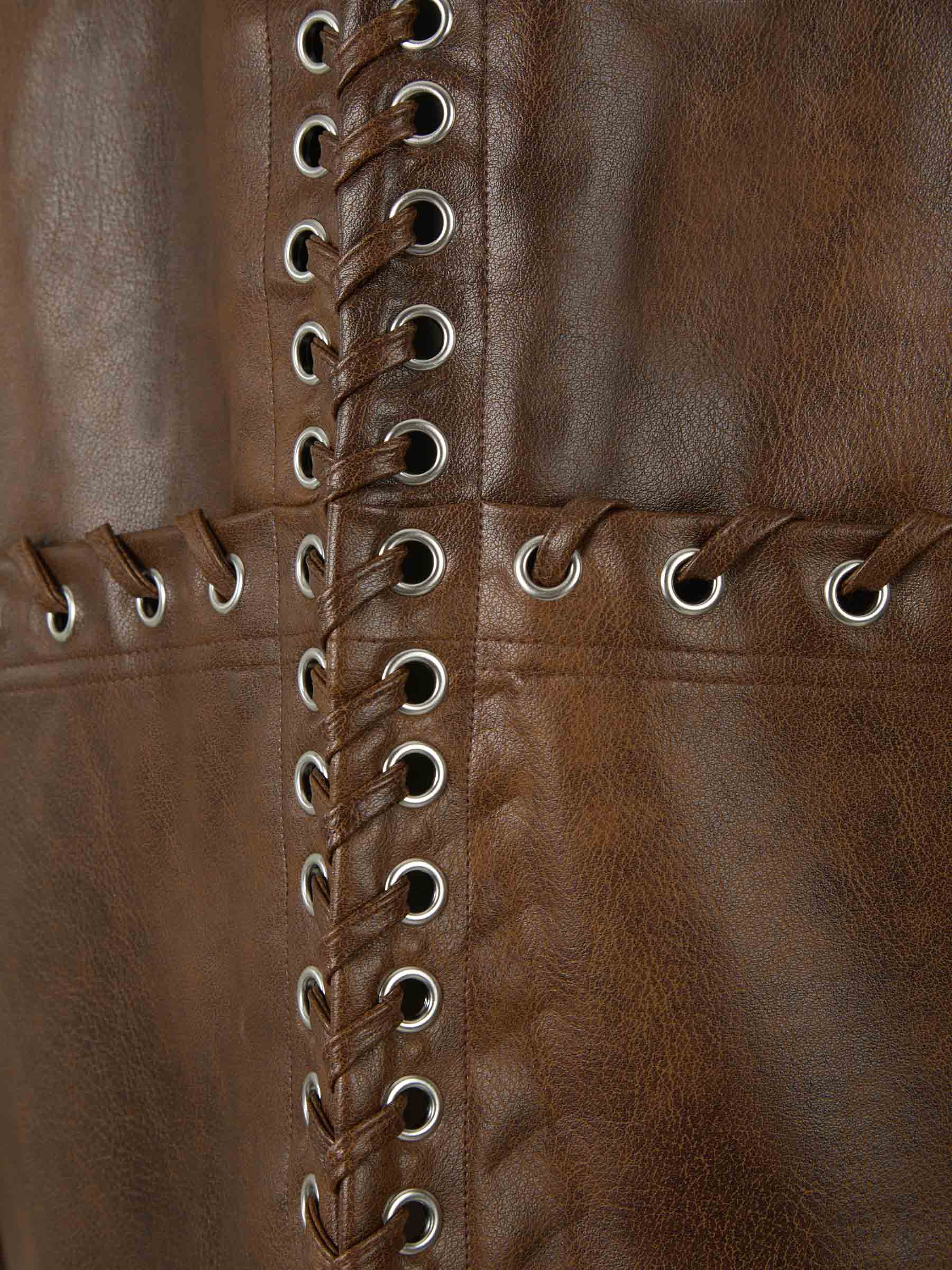 Rotate Chaqueta Soile Piel Sintética color Marrón sku 772-001219 01 - Foto 4