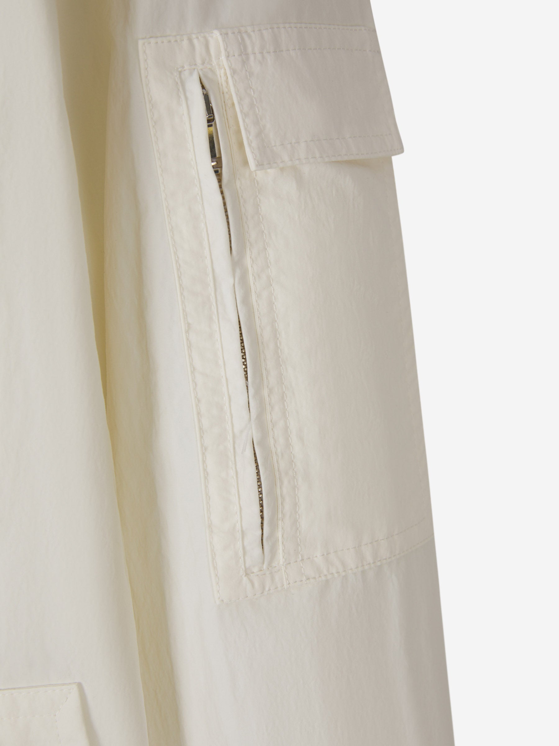 Plan C Gabardina Manga Farol color Blanco sku 773-000182 01 - Foto 5