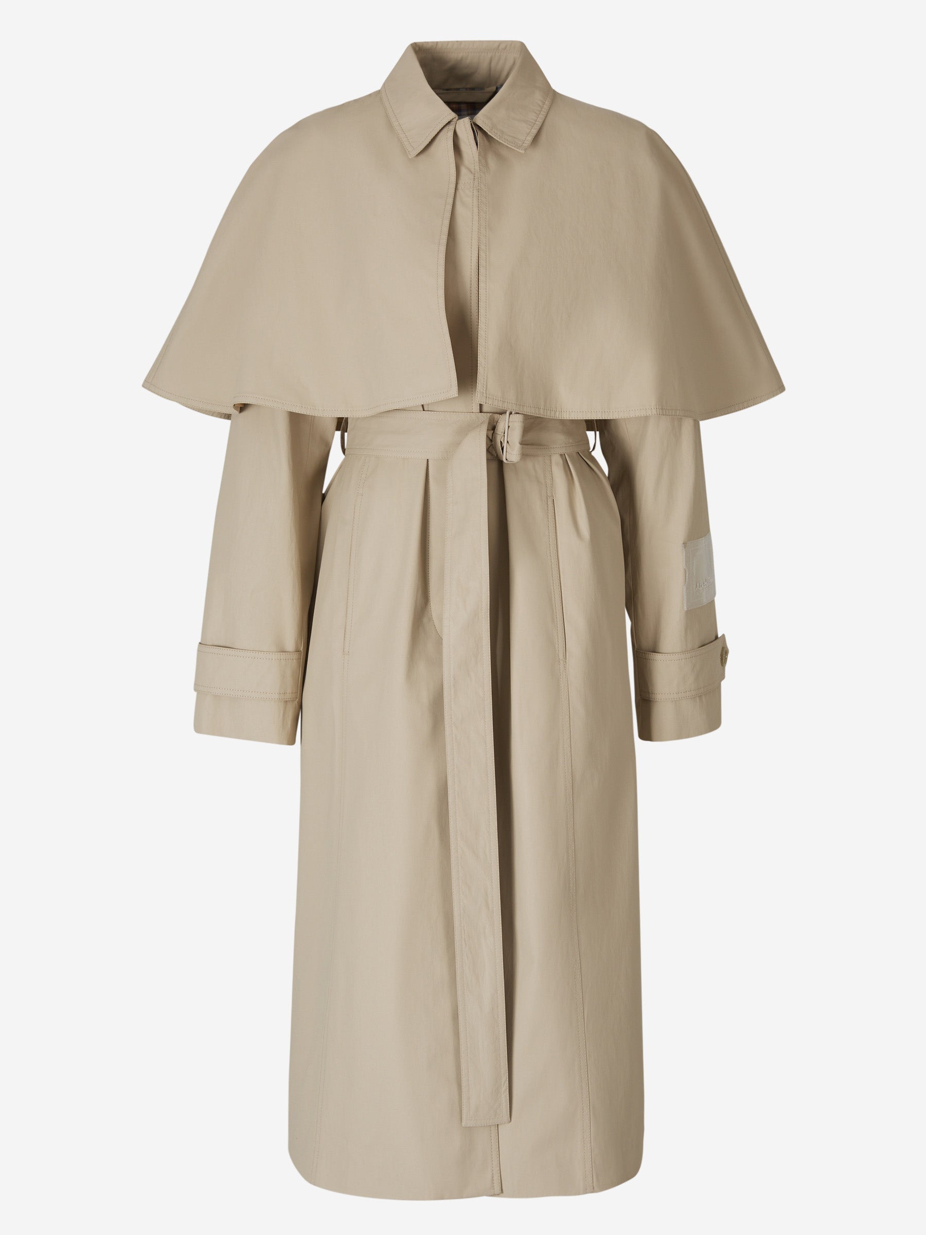 Acne Studios Gabardina Cinturón Capa color Beis sku 773-000187 01 - Foto 1