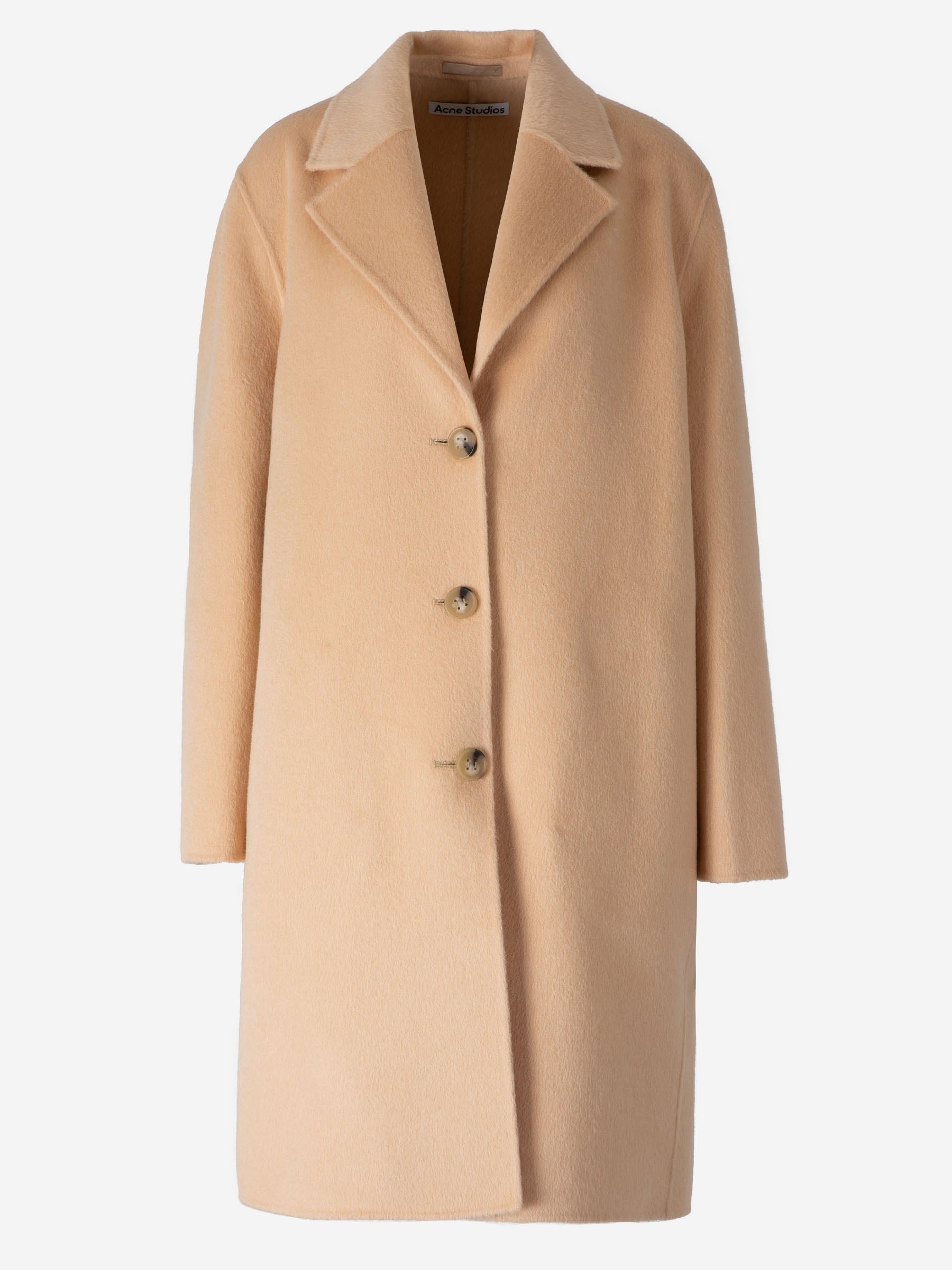 Acne Studios Abrigo Lana Suave color Crema sku 773-000199 01 - Foto 1