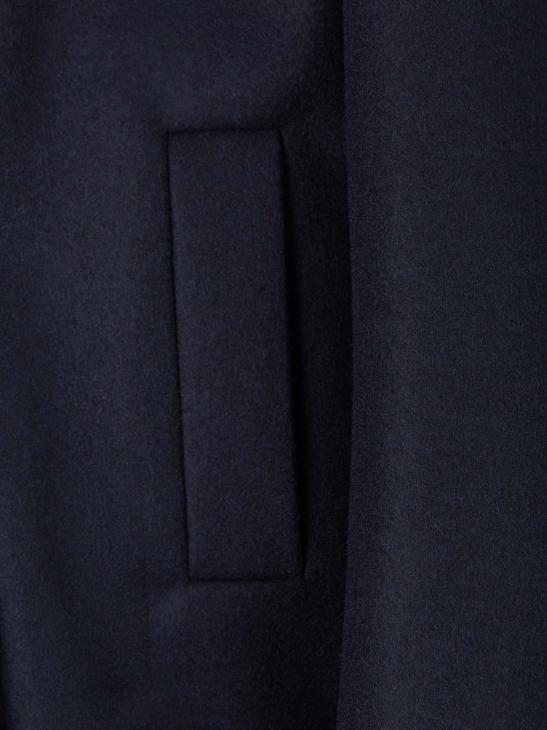 Alaïa Chaqueta Cabaña Lana color Azul Noche sku 774-000341 01 - Foto 4