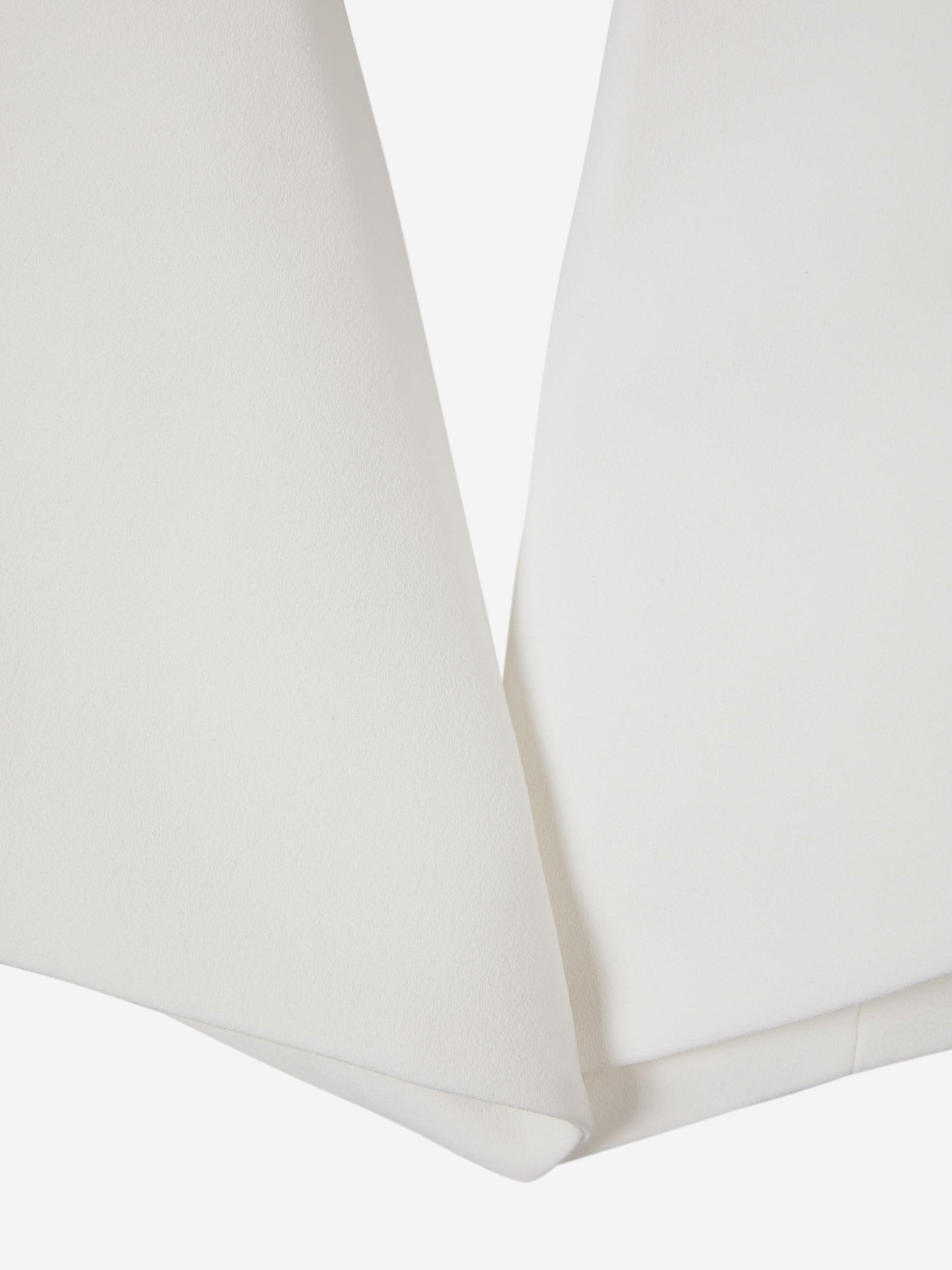 Mônot Chaleco Cropped Crepé color Blanco sku 775-000135 01 - Foto 4